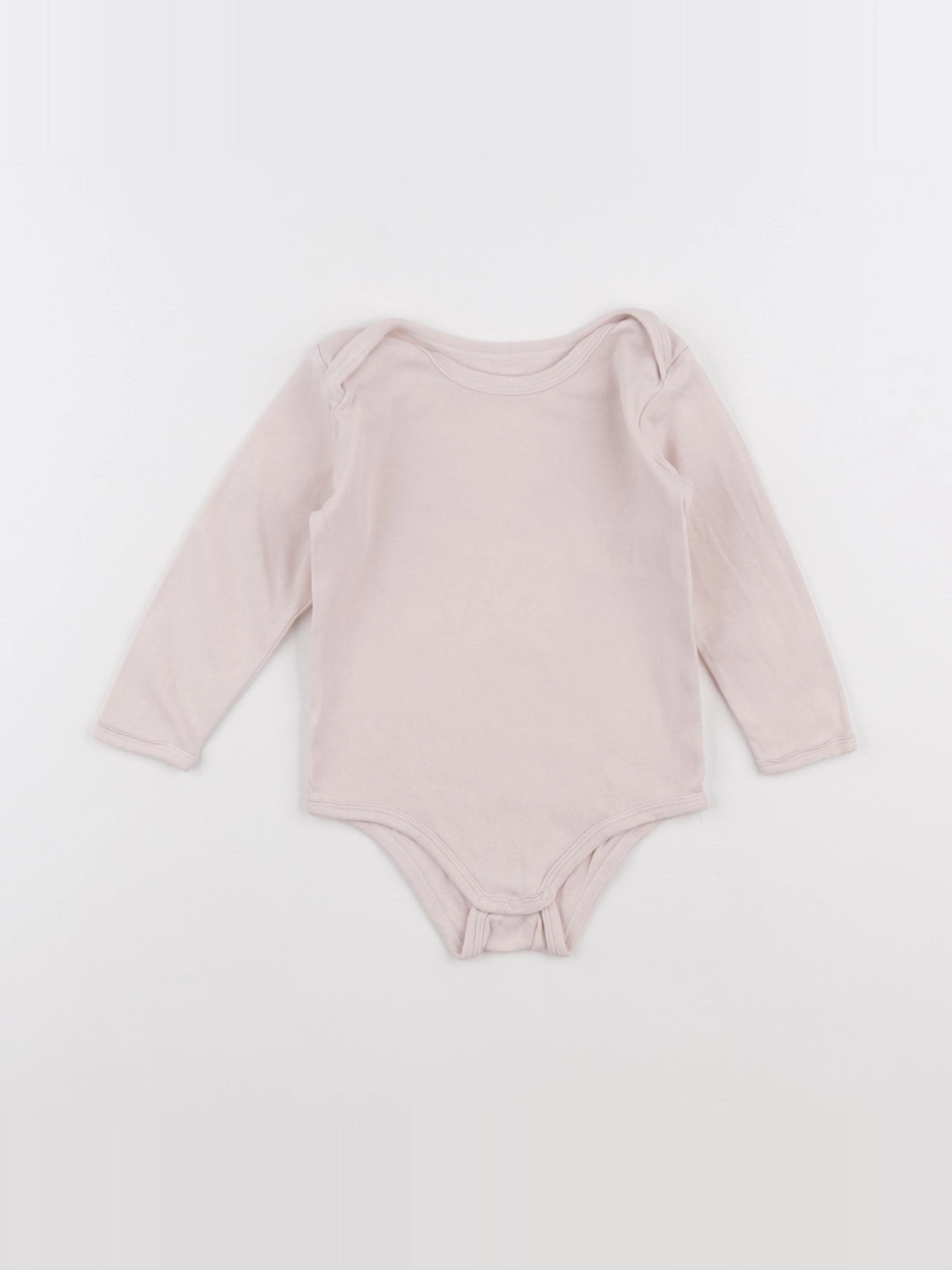 Vertbaudet - body rose - 18 mois