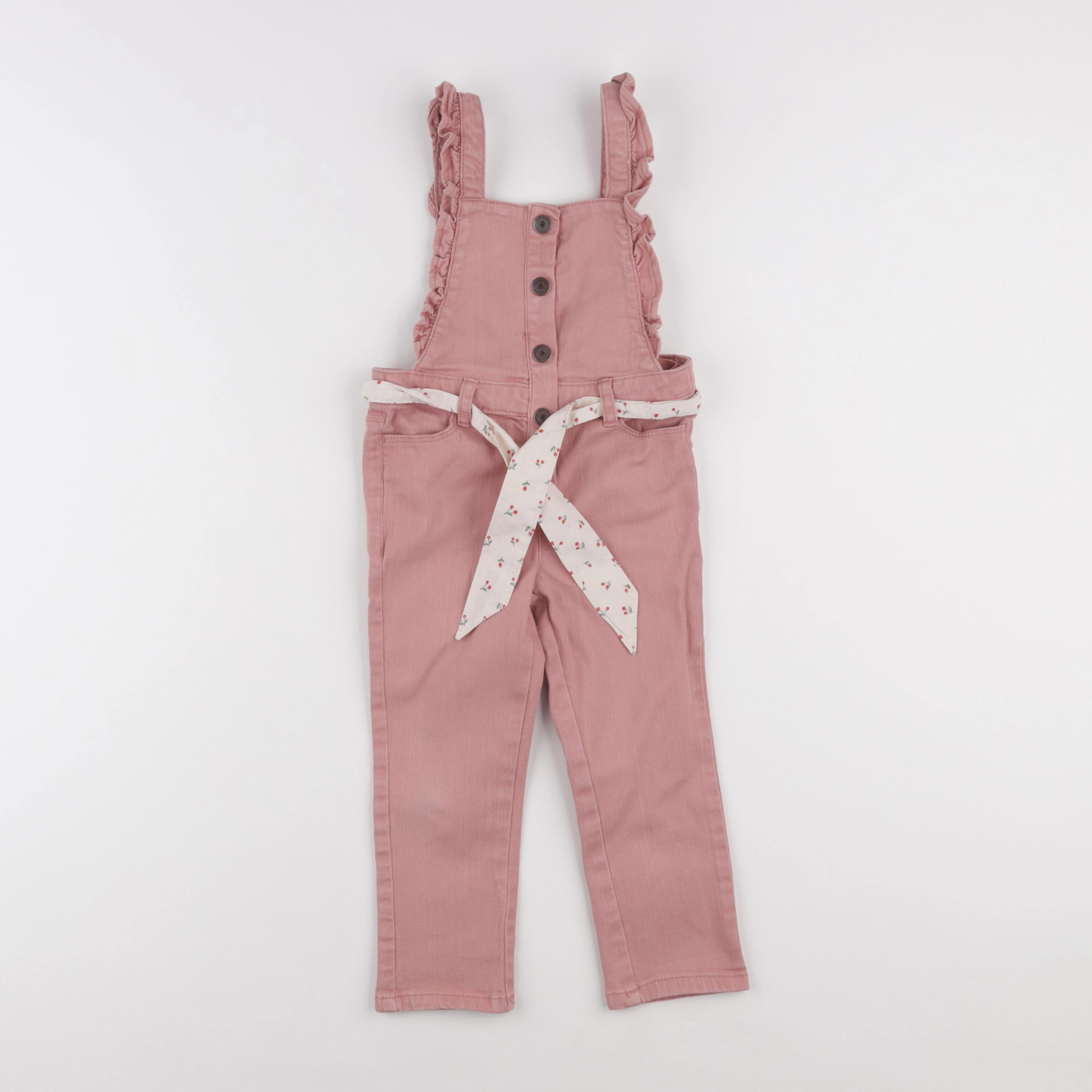 Vertbaudet - salopette rose - 3 ans
