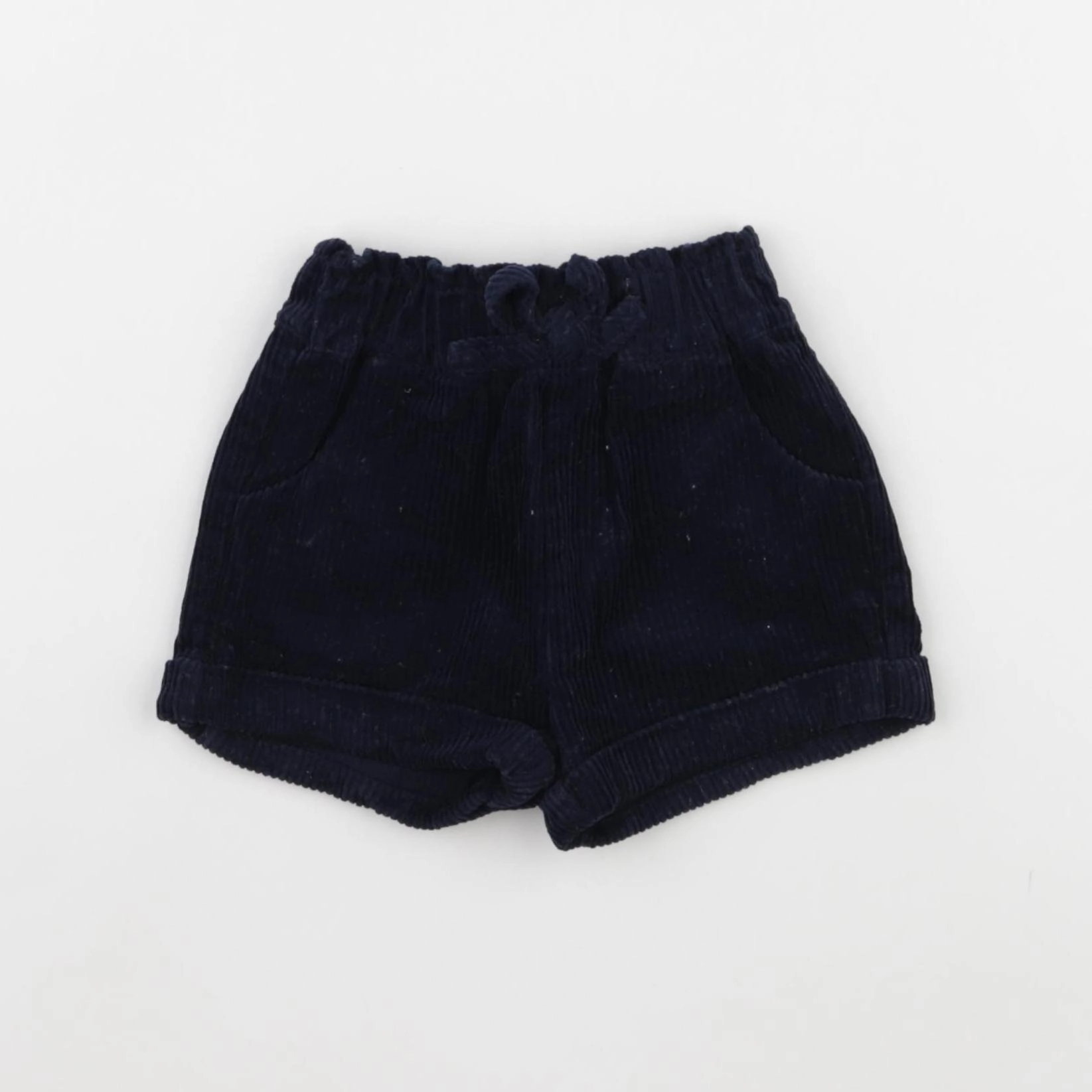 Vertbaudet - short bleu - 9 mois