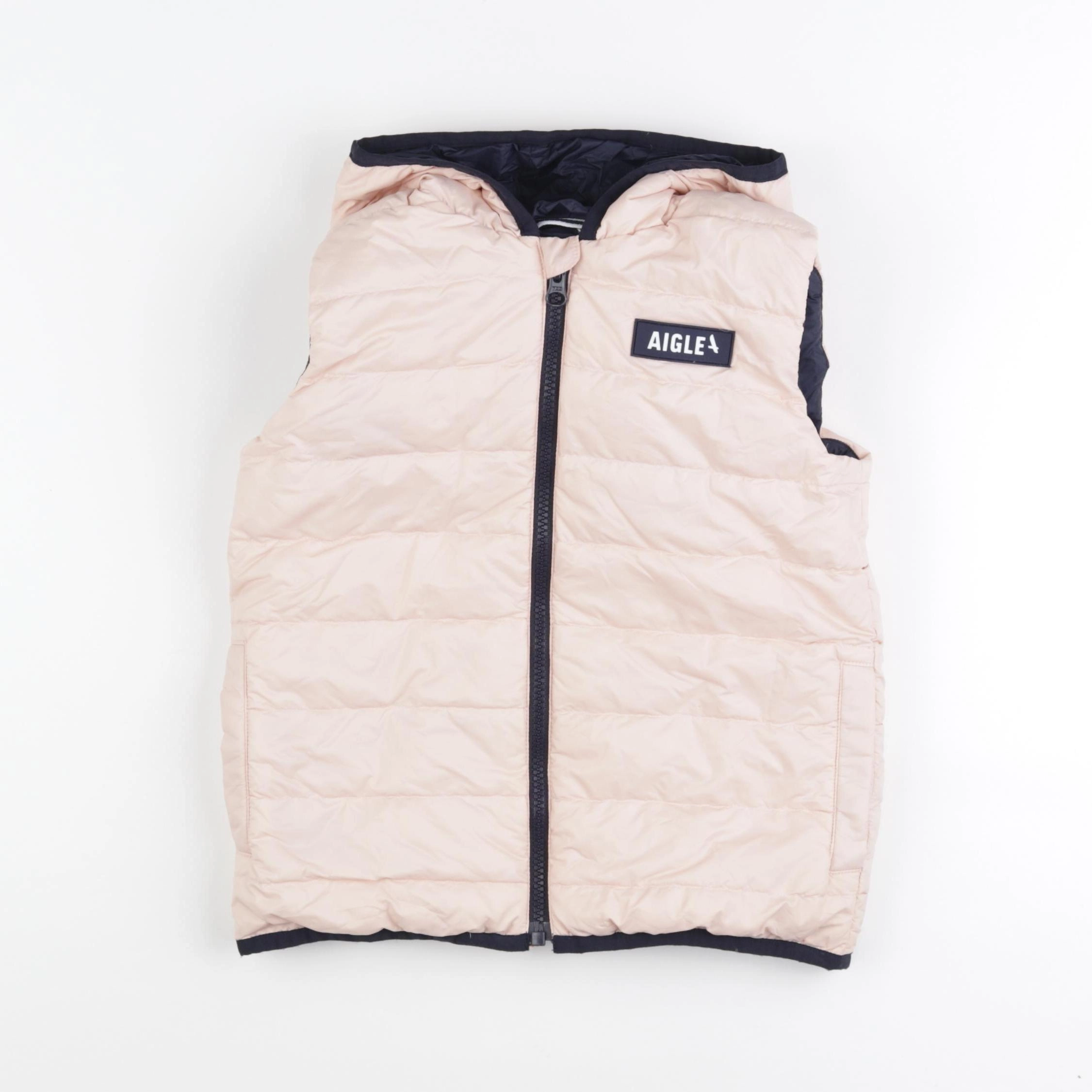 Aigle - doudoune rose - 6 ans