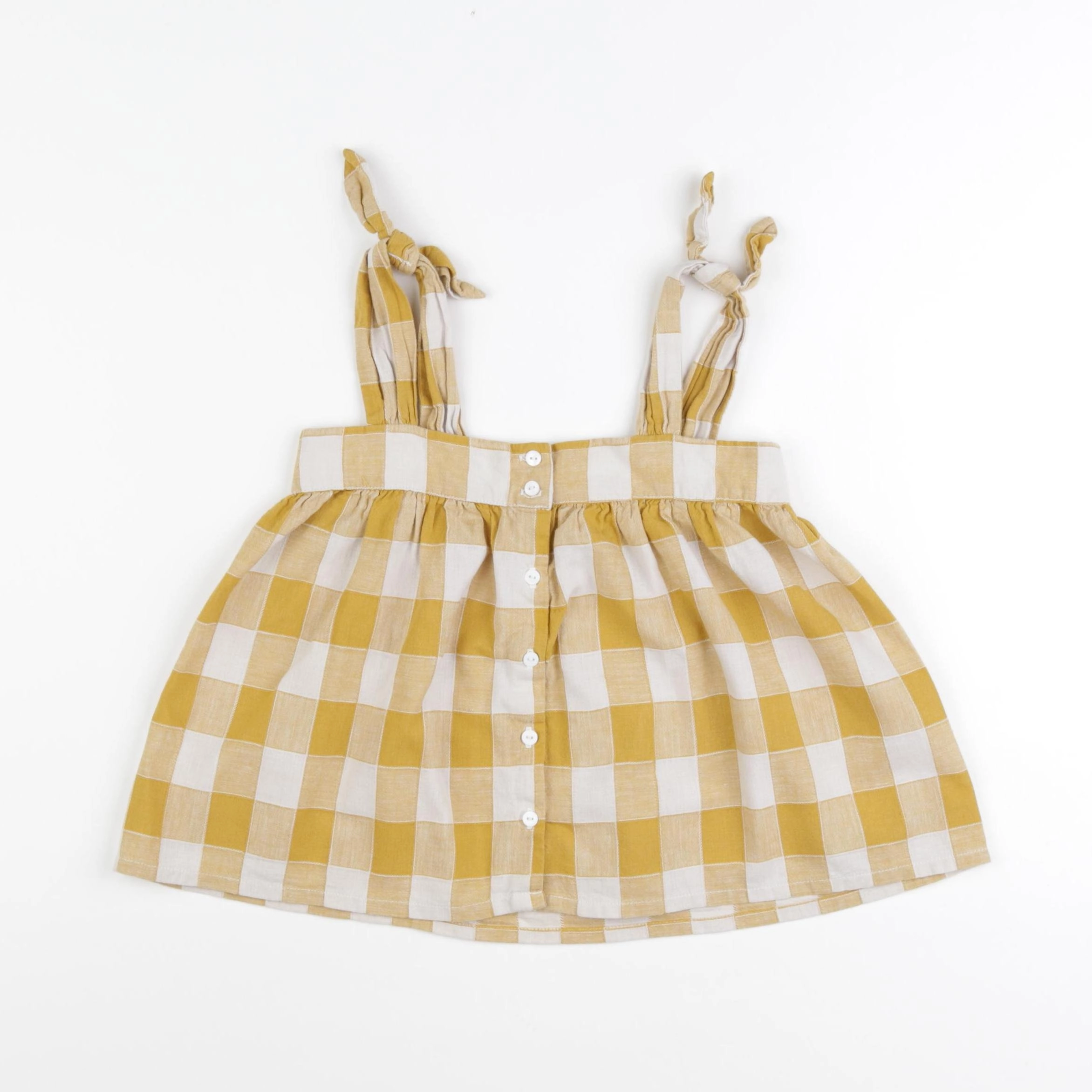 Cyrillus - blouse jaune - 6 ans