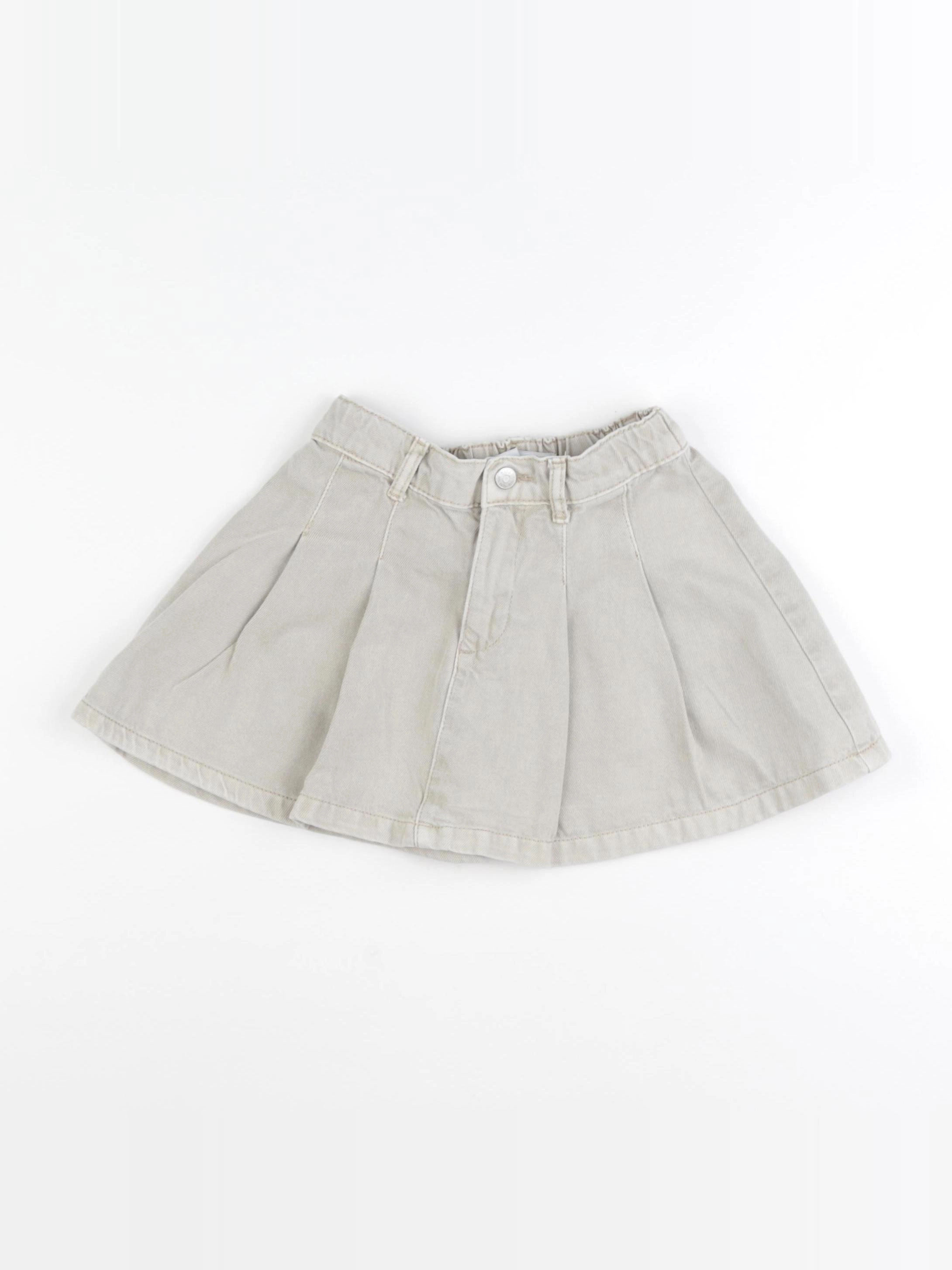 Zara - jupe beige - 6 ans