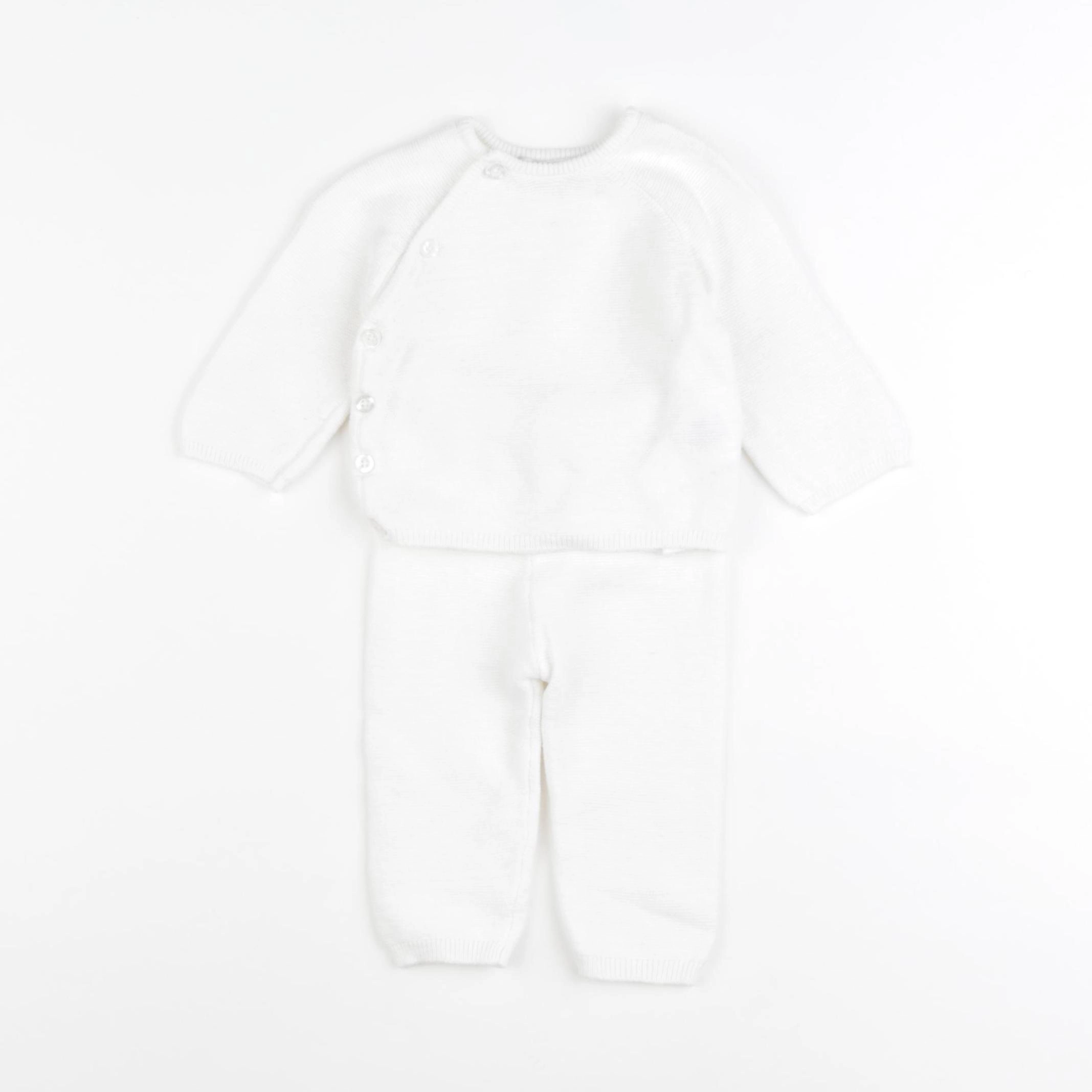 Cadet Rousselle - ensemble blanc - 3 mois