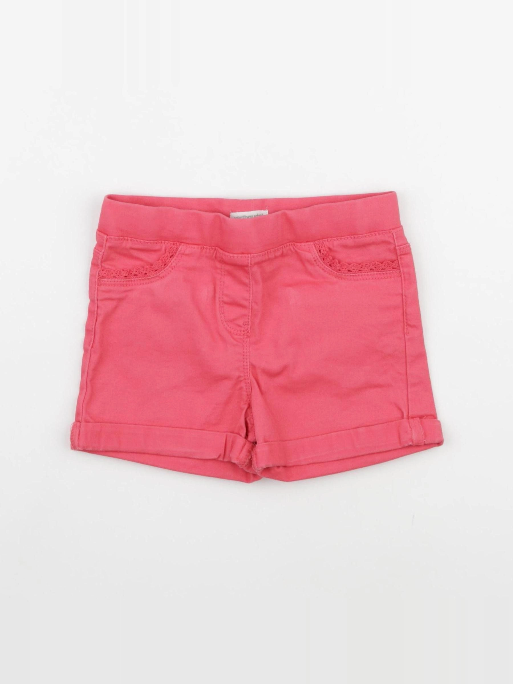 Vertbaudet - short rose - 6 ans