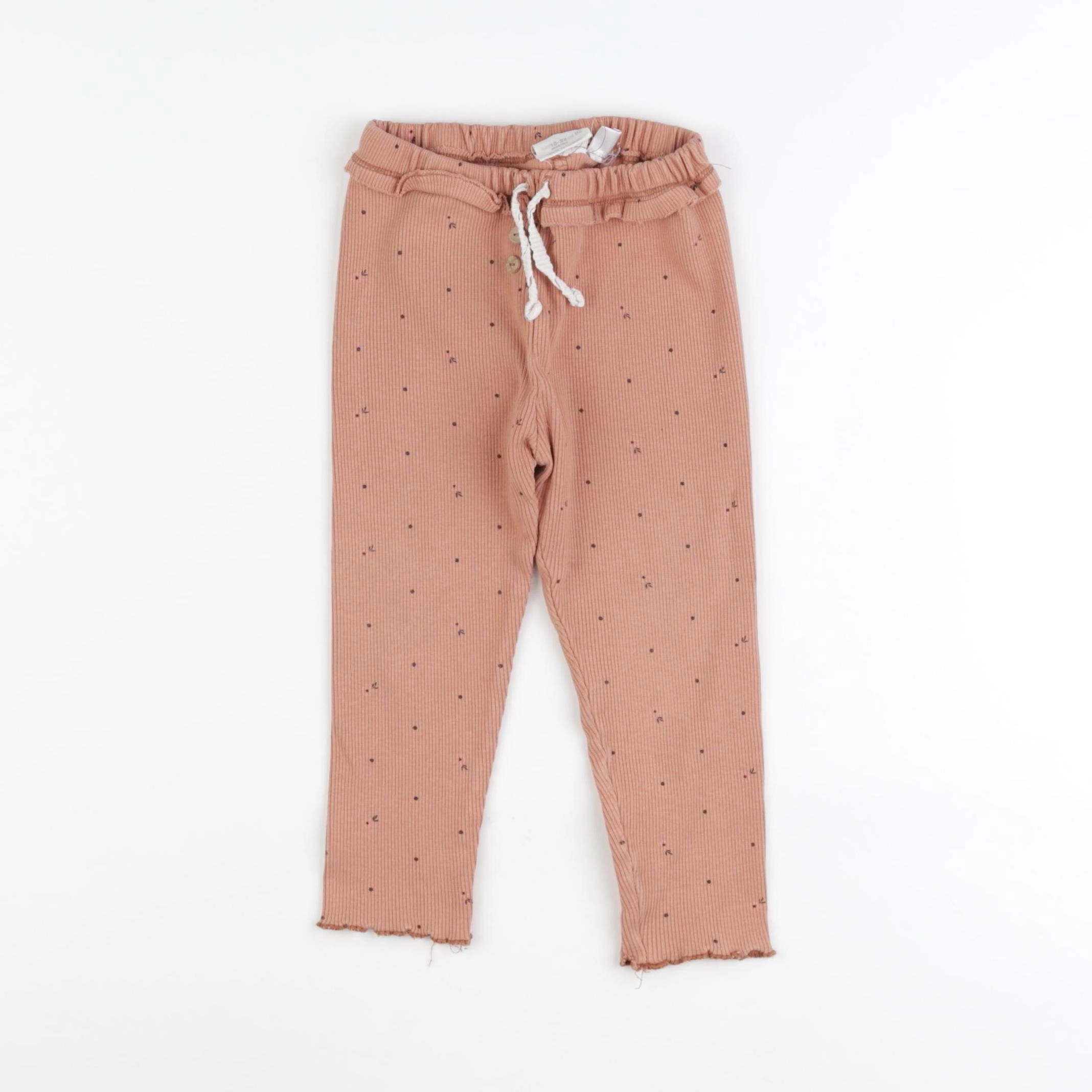 Zara - legging marron - 18/24 mois