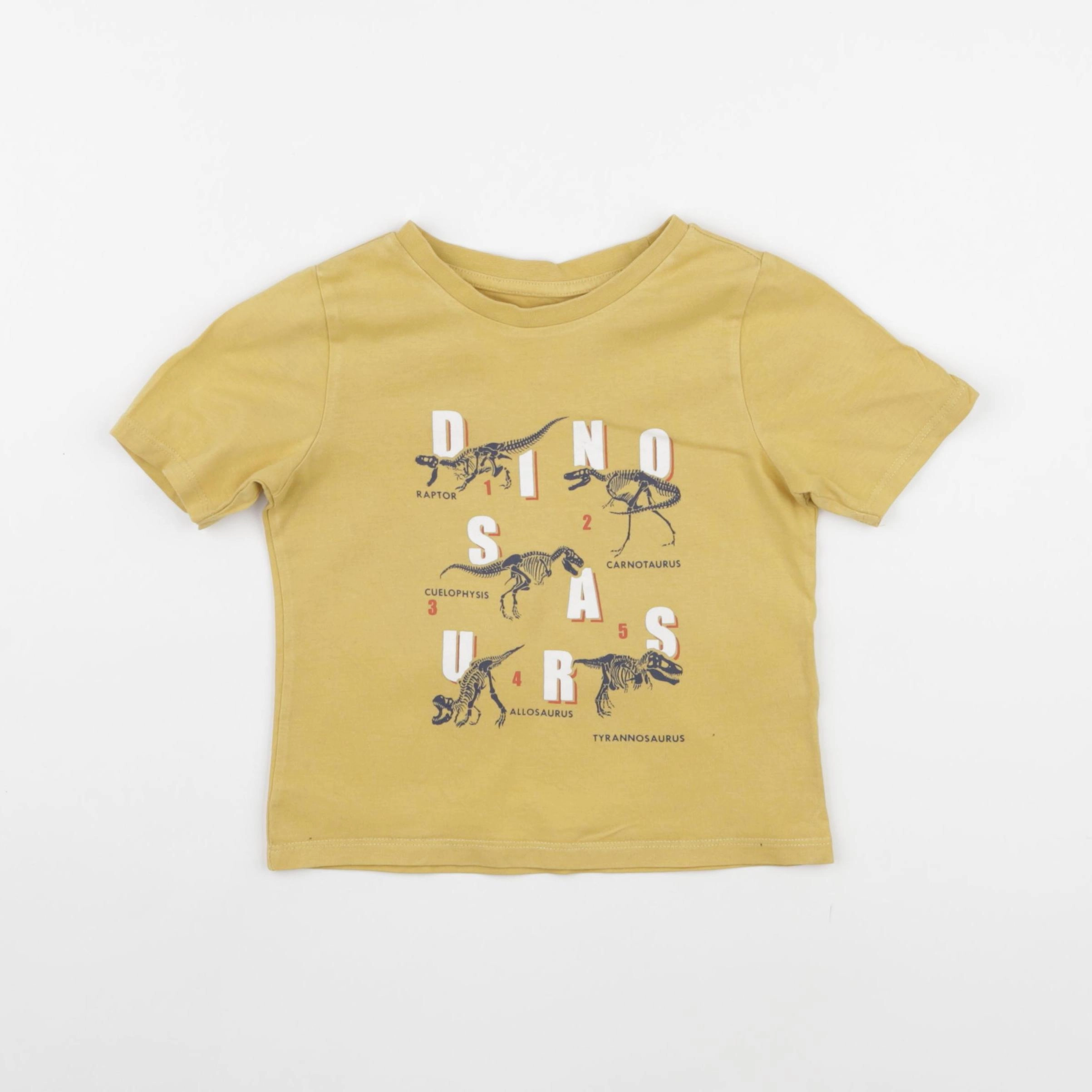 Vertbaudet - tee-shirt jaune - 3 ans