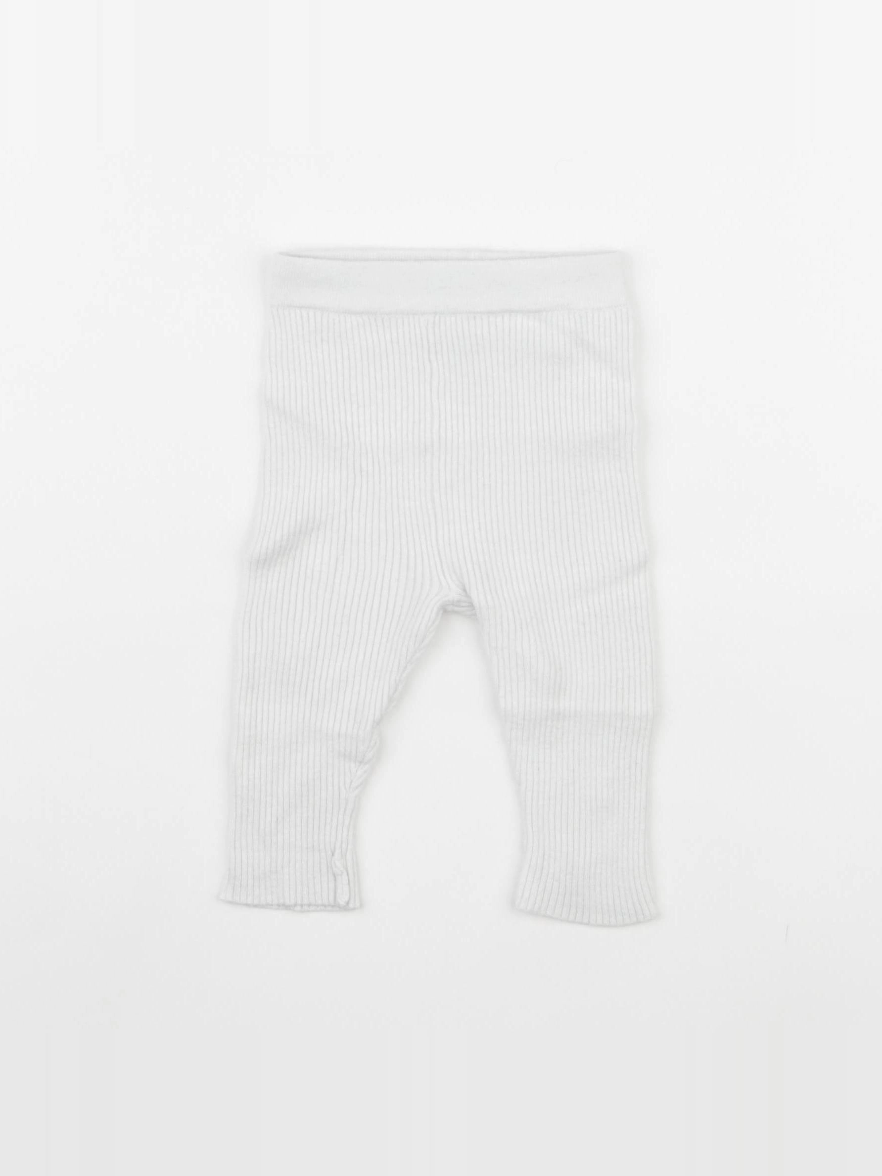 Vertbaudet - legging blanc - 3 mois
