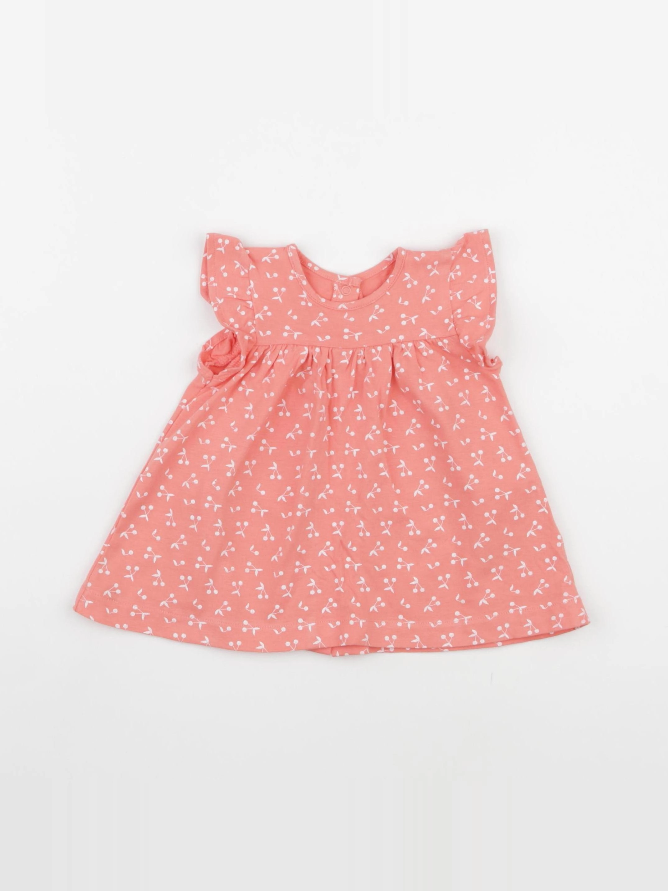 Vertbaudet - robe rose - 3 mois