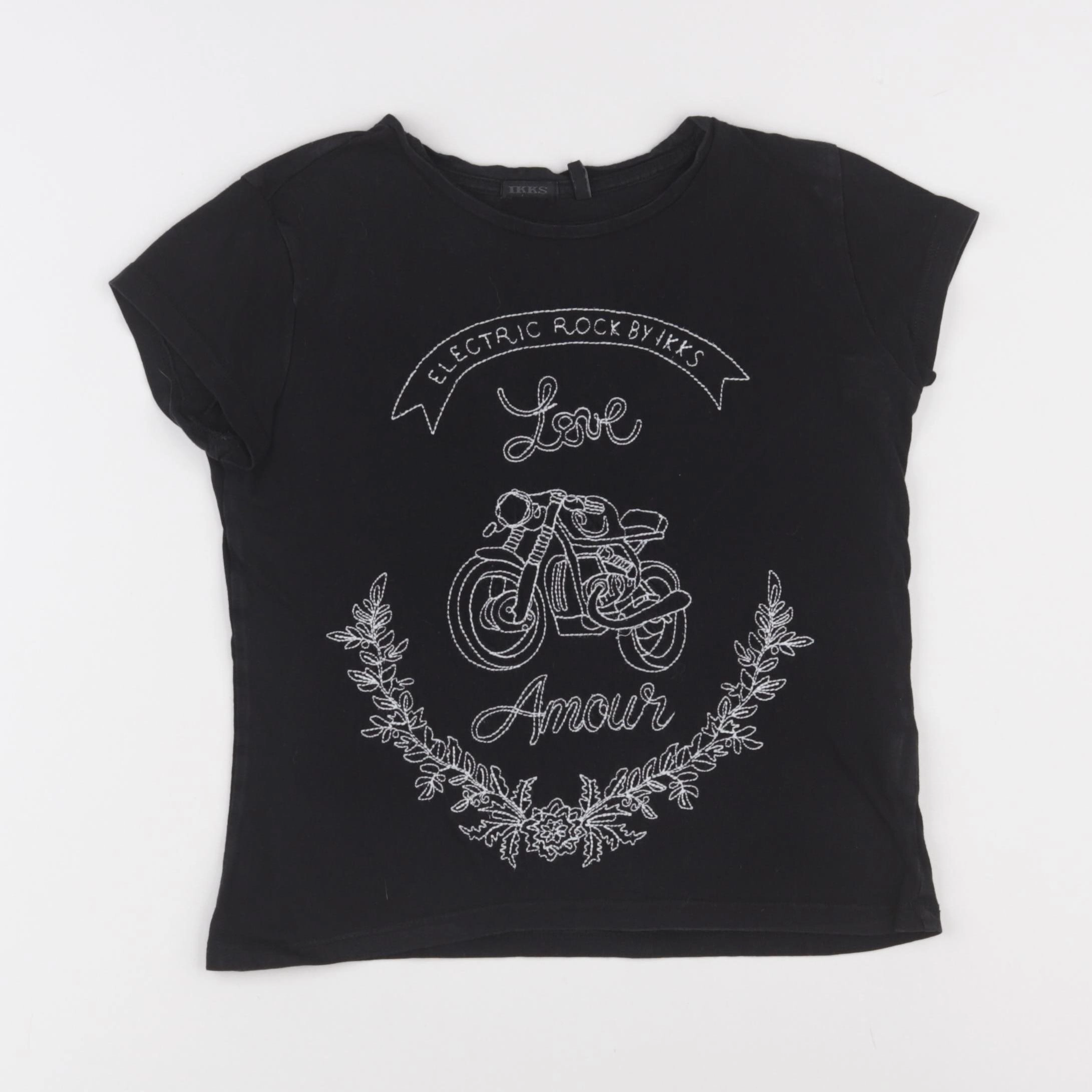 IKKS - tee-shirt noir - 10 ans