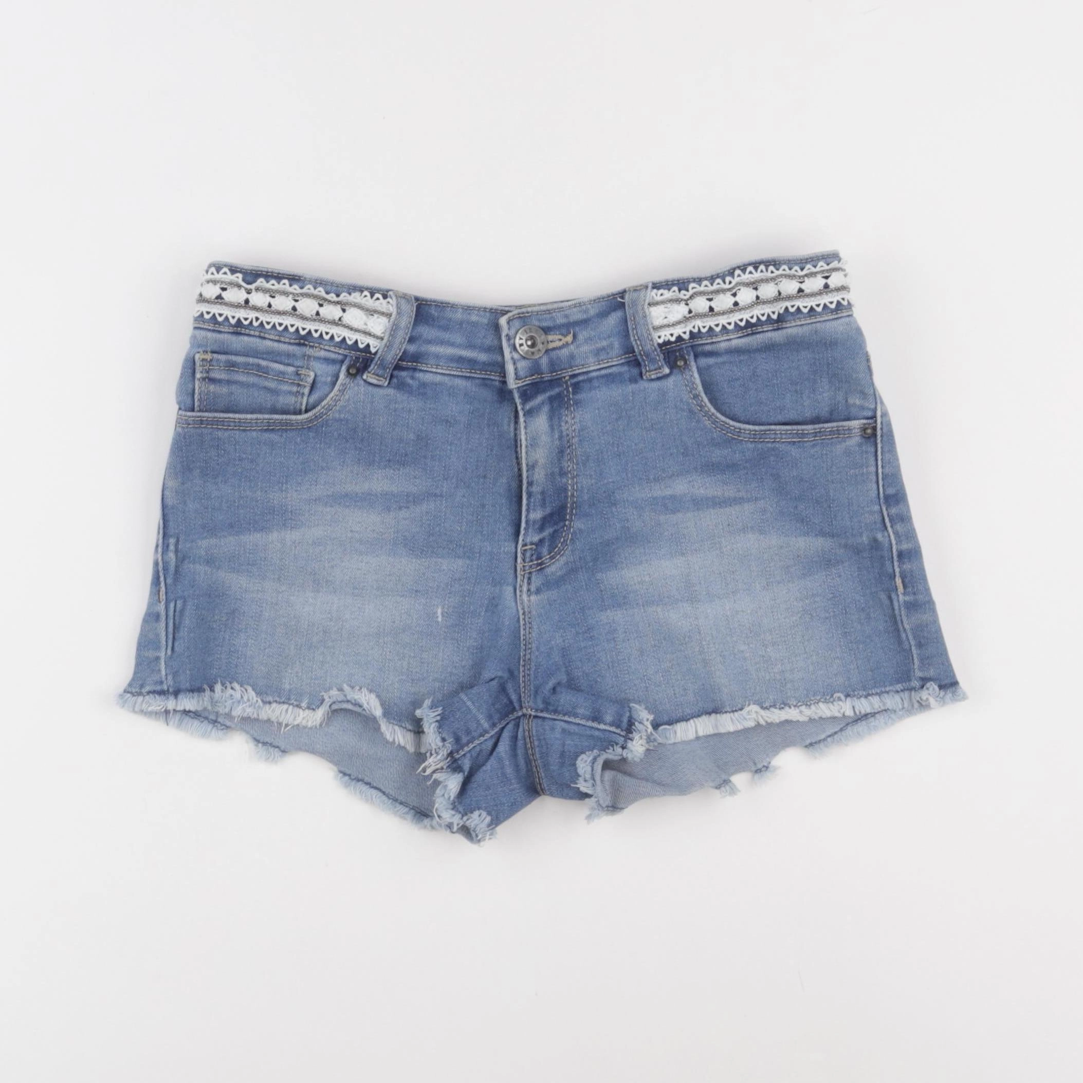 IKKS - short bleu - 12 ans