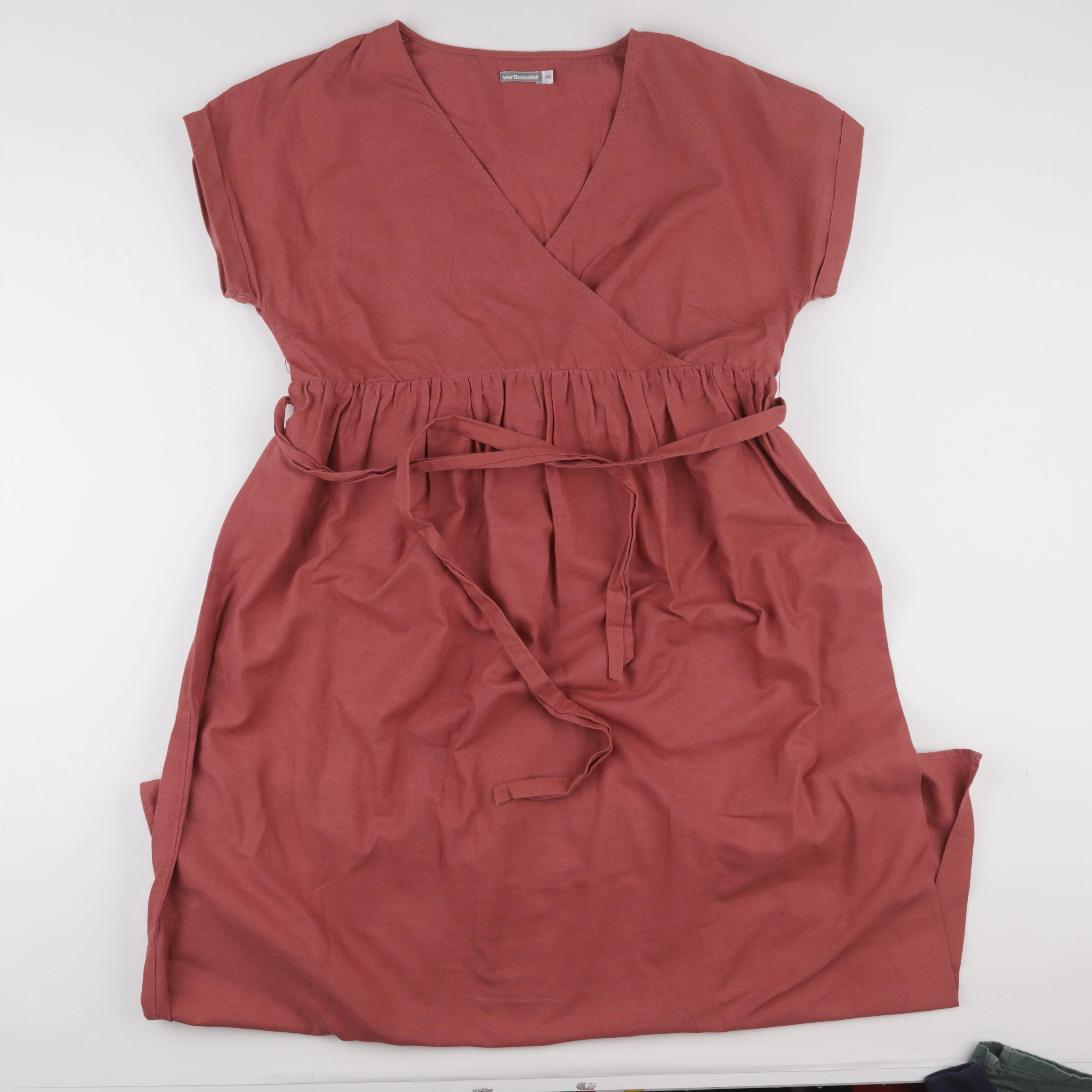 Vertbaudet - robe grossesse rose - 44