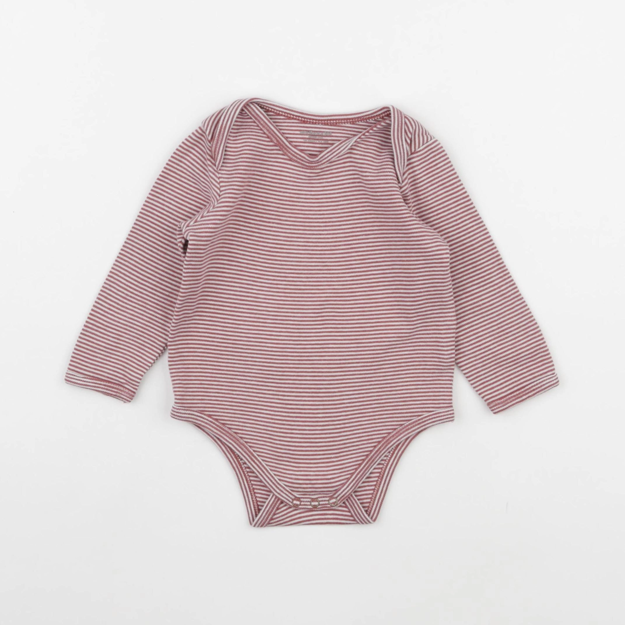 Vertbaudet - body rouge - 18 mois