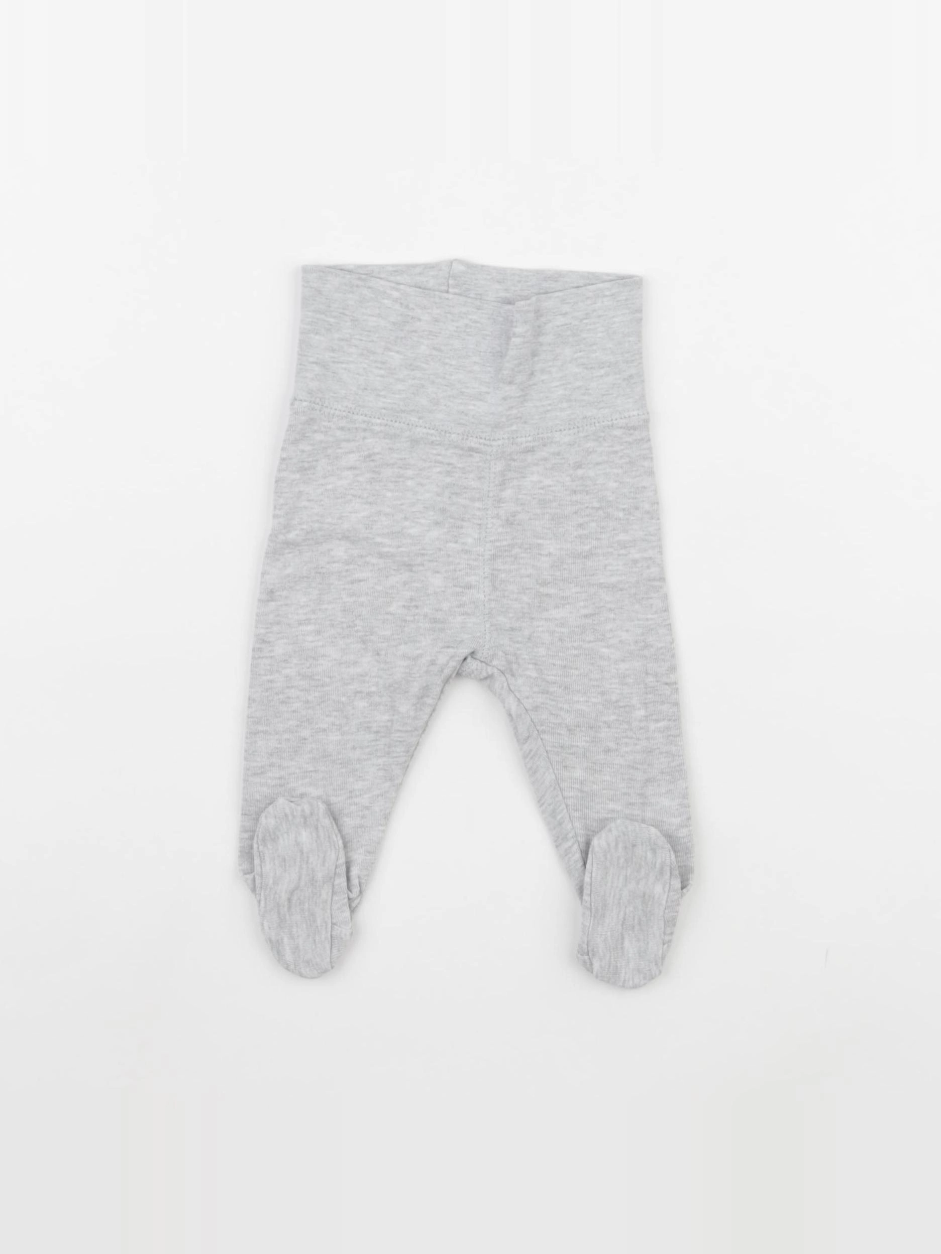 H&M - legging gris - 1 mois