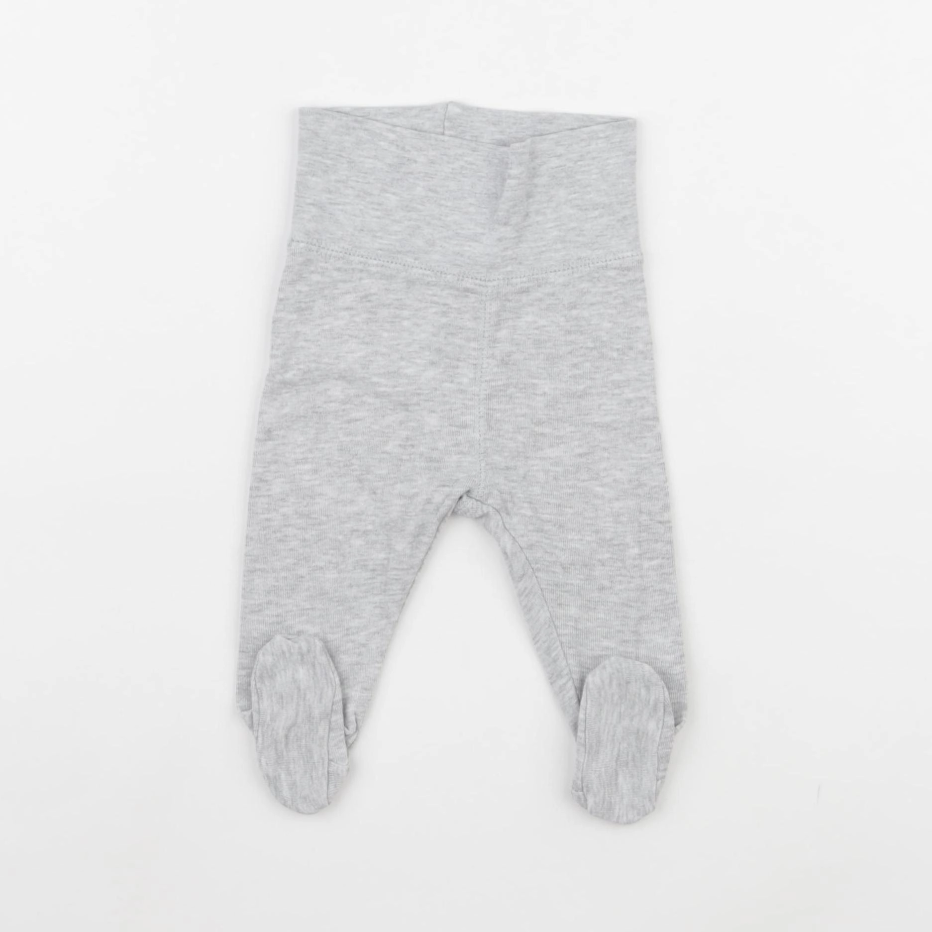 H&M - legging gris - 1 mois