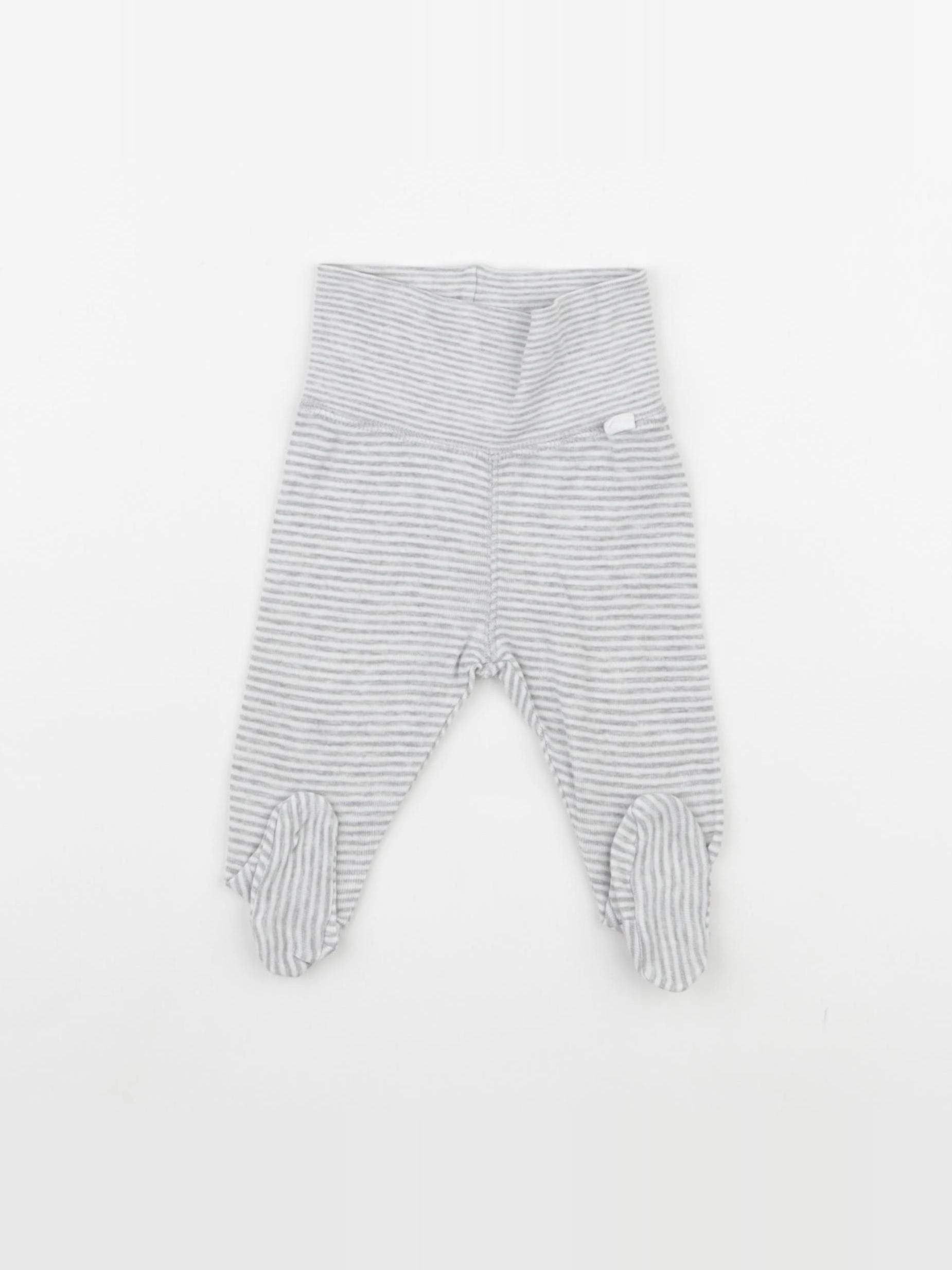 H&M - legging gris - 1 mois