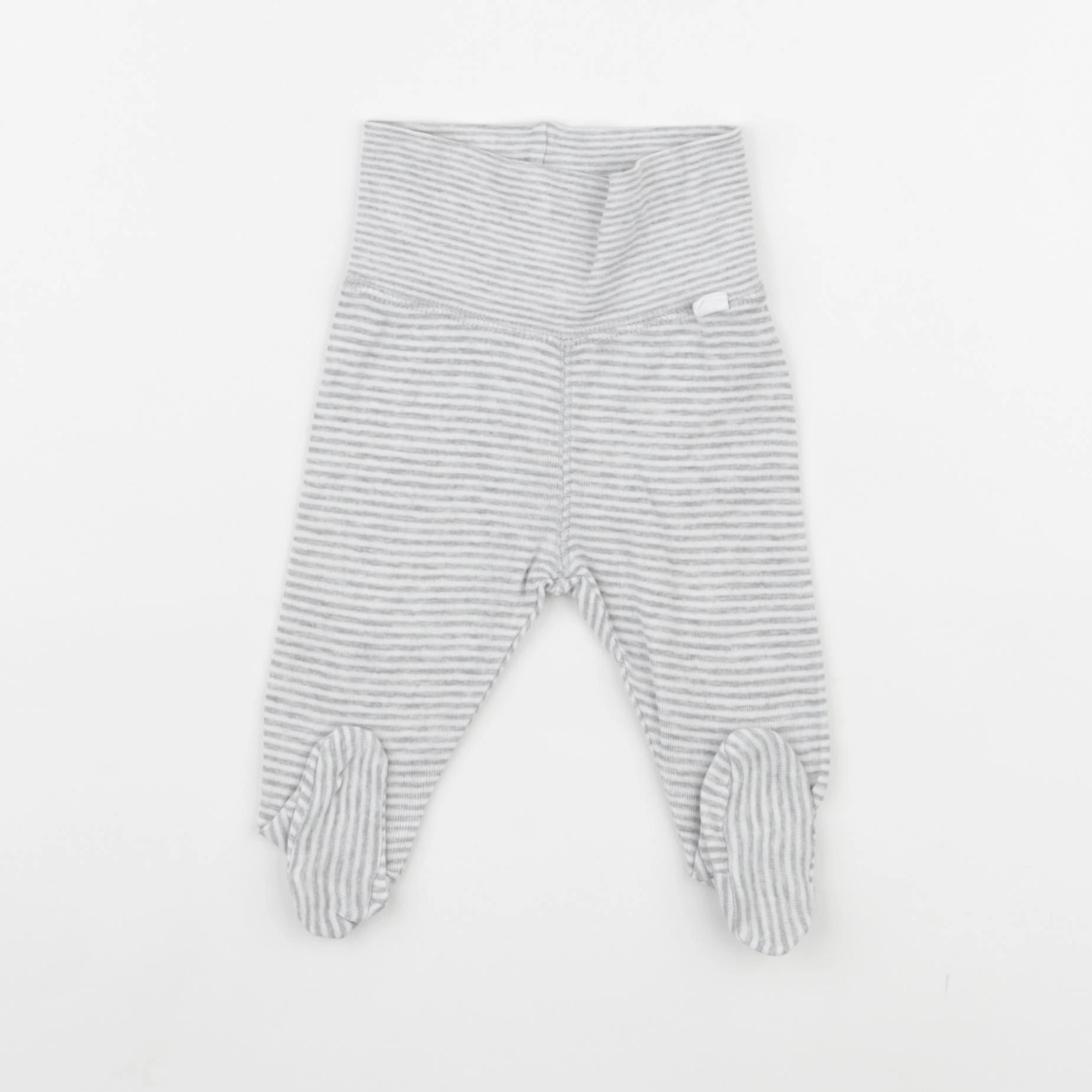 H&M - legging gris - 1 mois