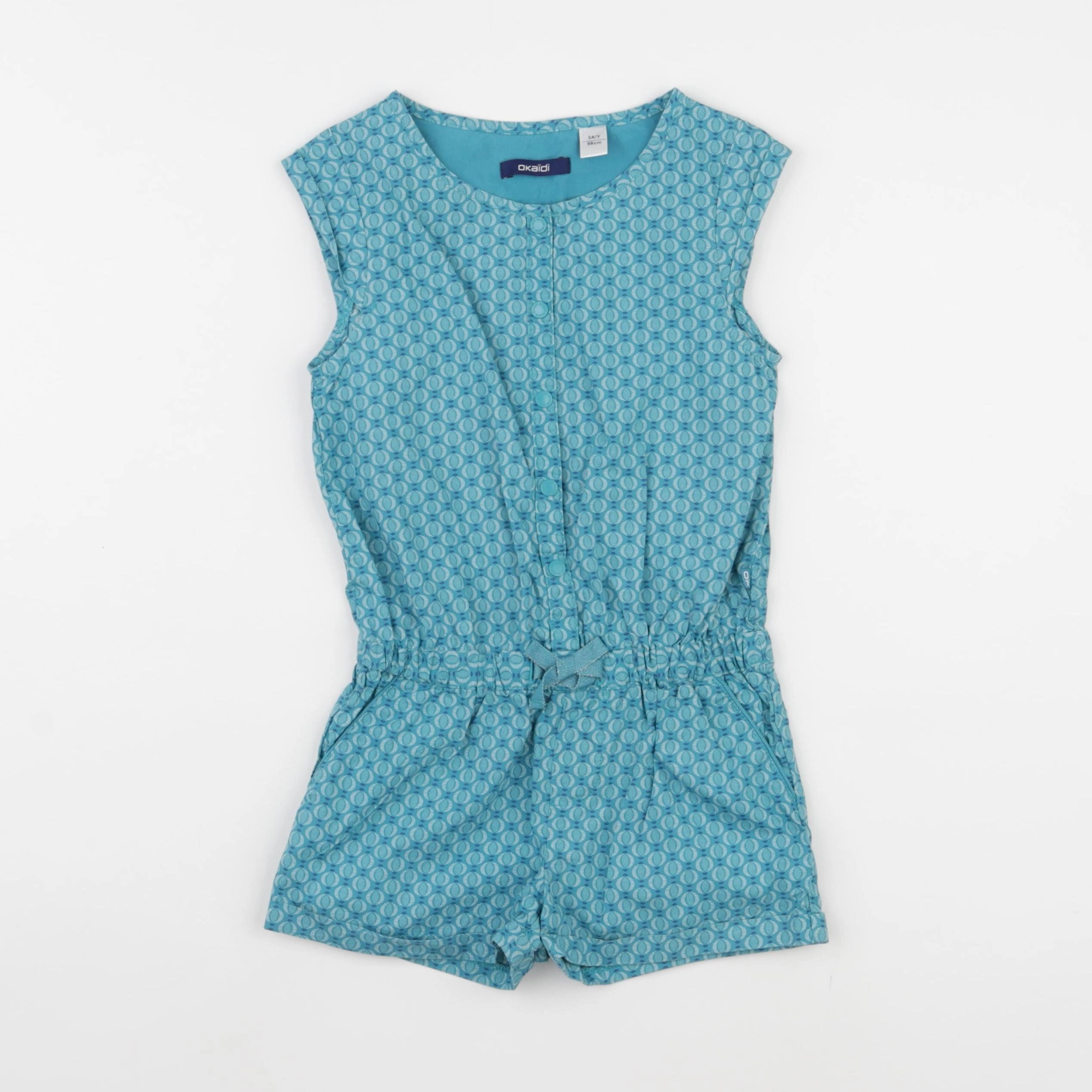 Okaidi - combinaison bleu - 3 ans