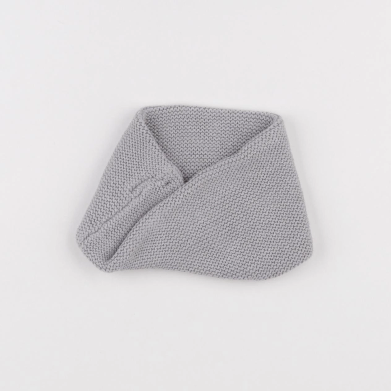 Vertbaudet - tour de cou gris - 3/6 mois