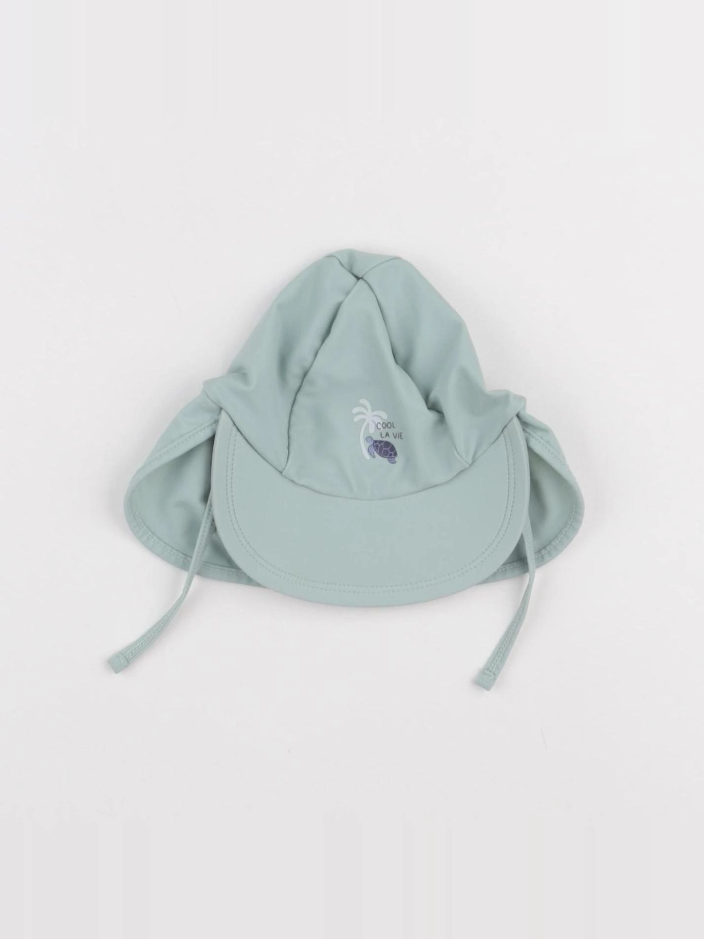 Vertbaudet - casquette bleu - 3/6 mois