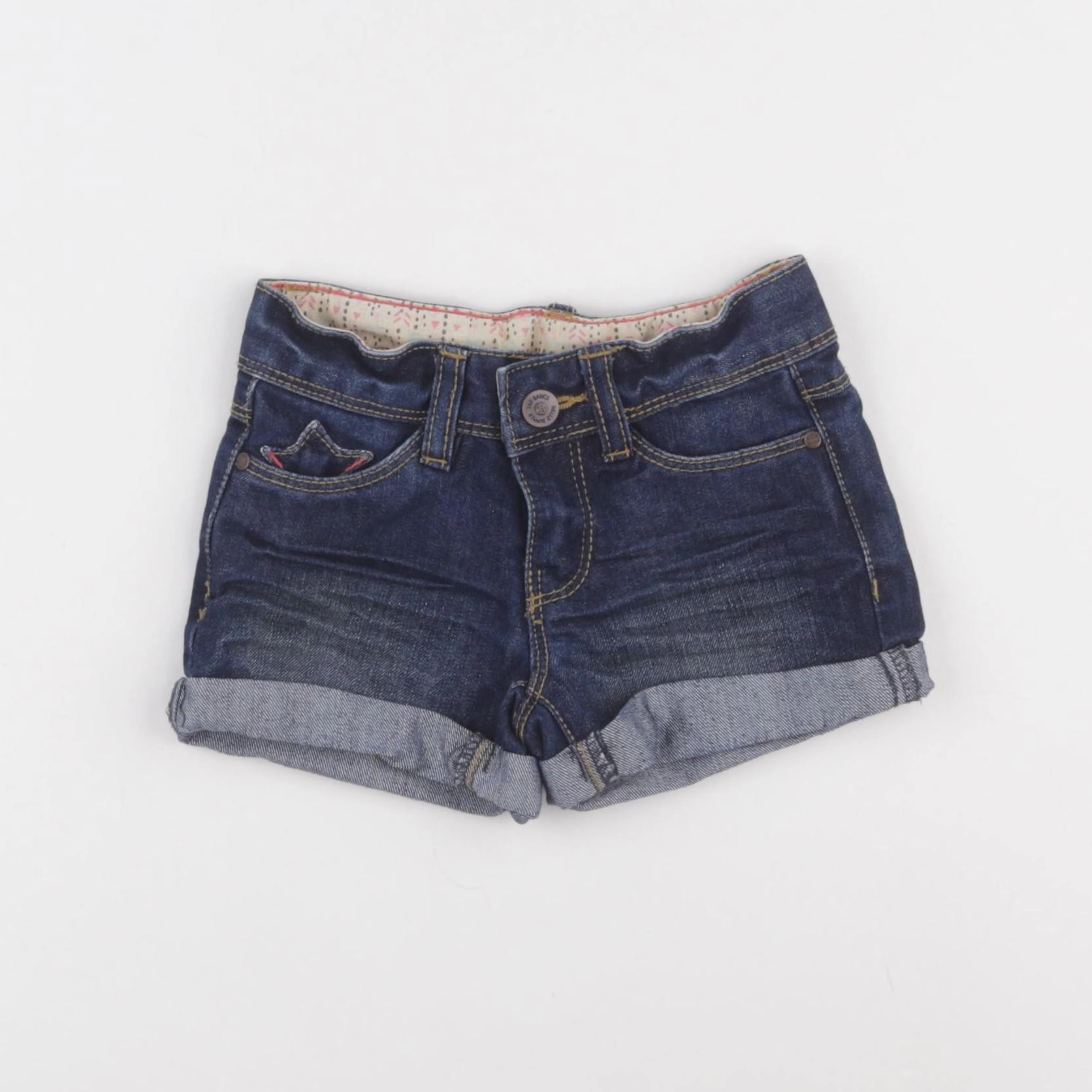 Tape à l'oeil - short bleu - 2 ans