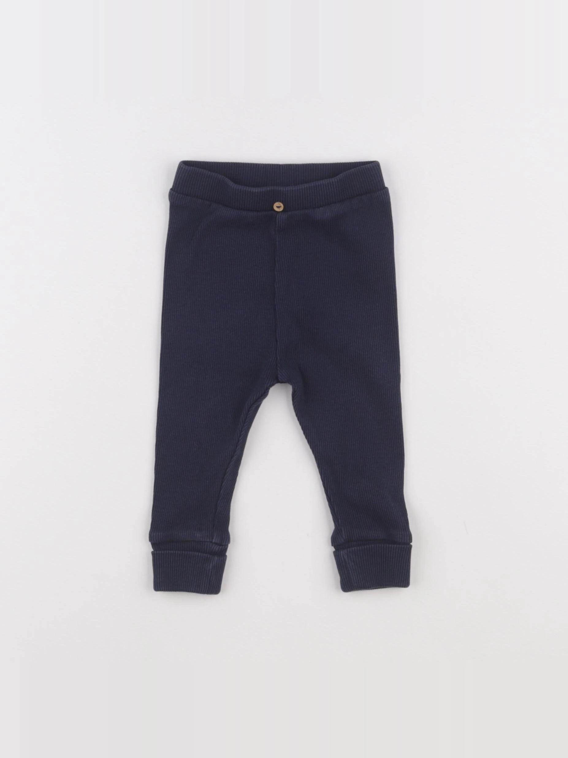 Vertbaudet - legging bleu - 6 mois