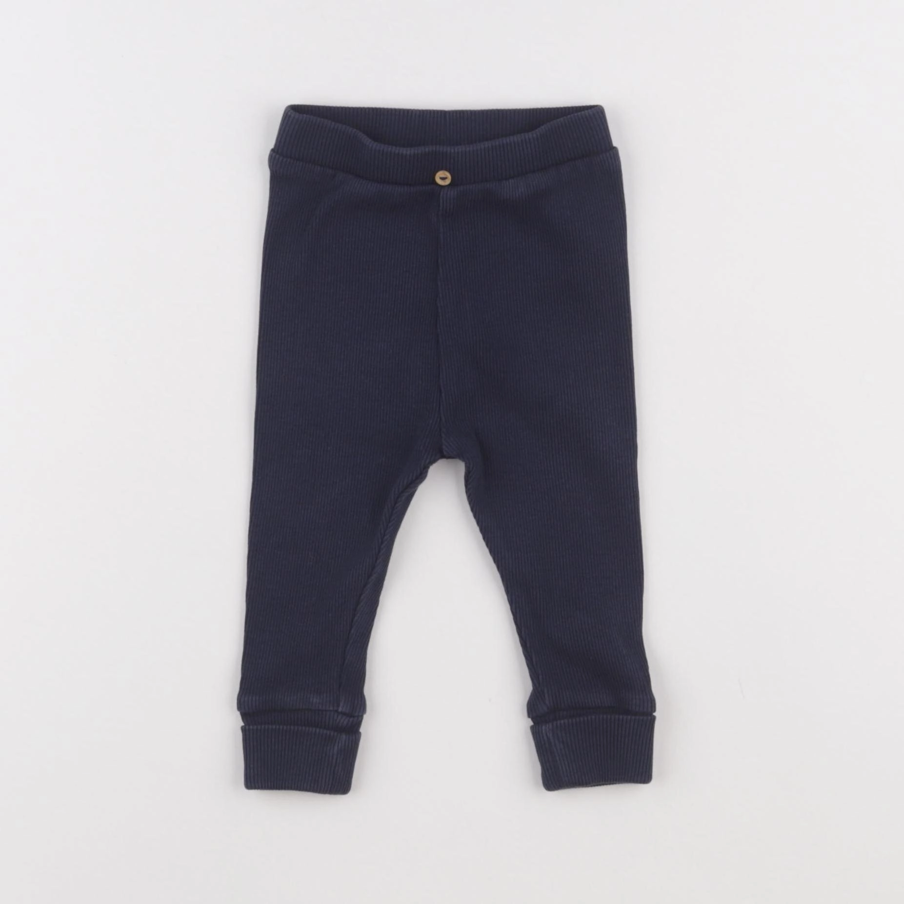 Vertbaudet - legging bleu - 6 mois