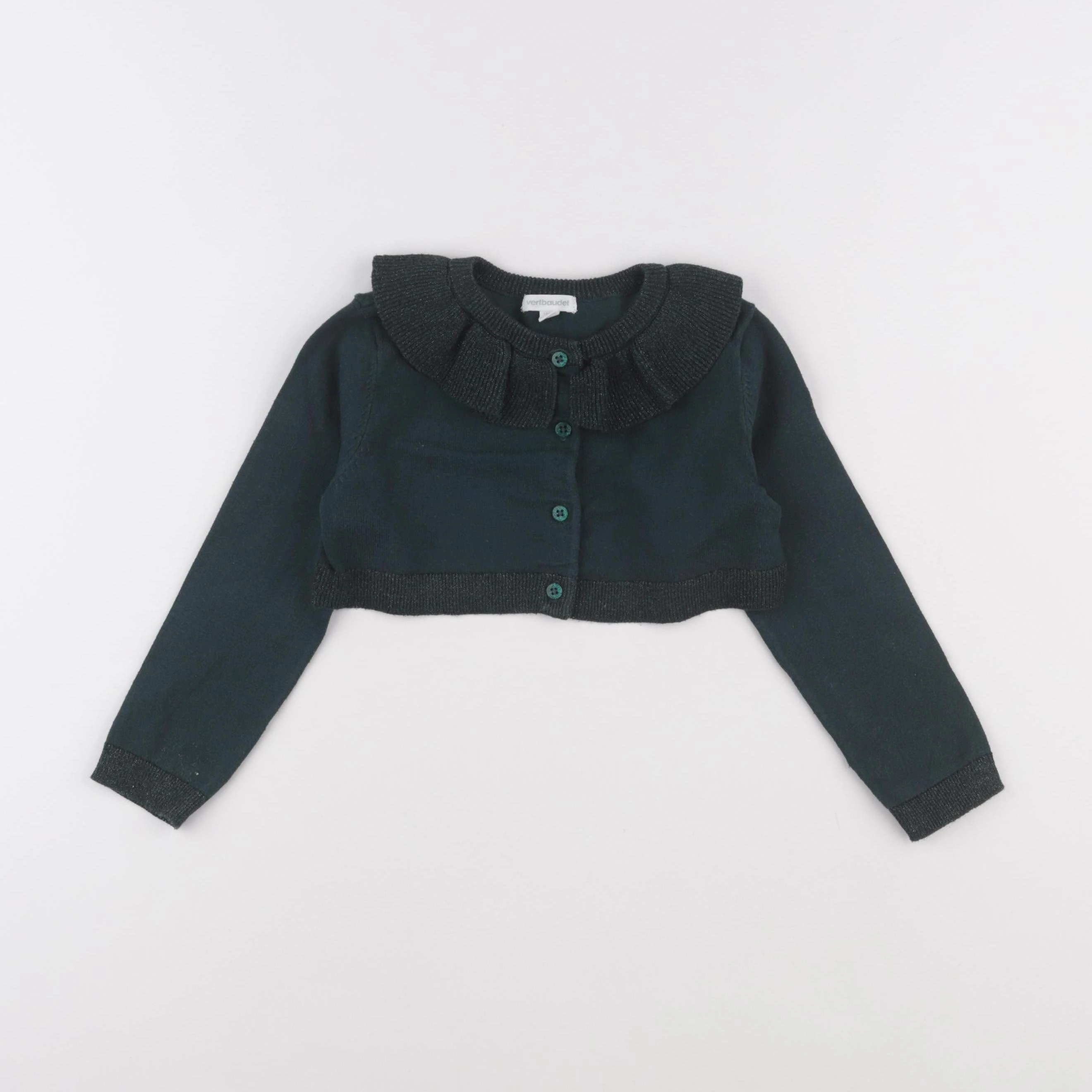 Vertbaudet - gilet bleu - 4 ans