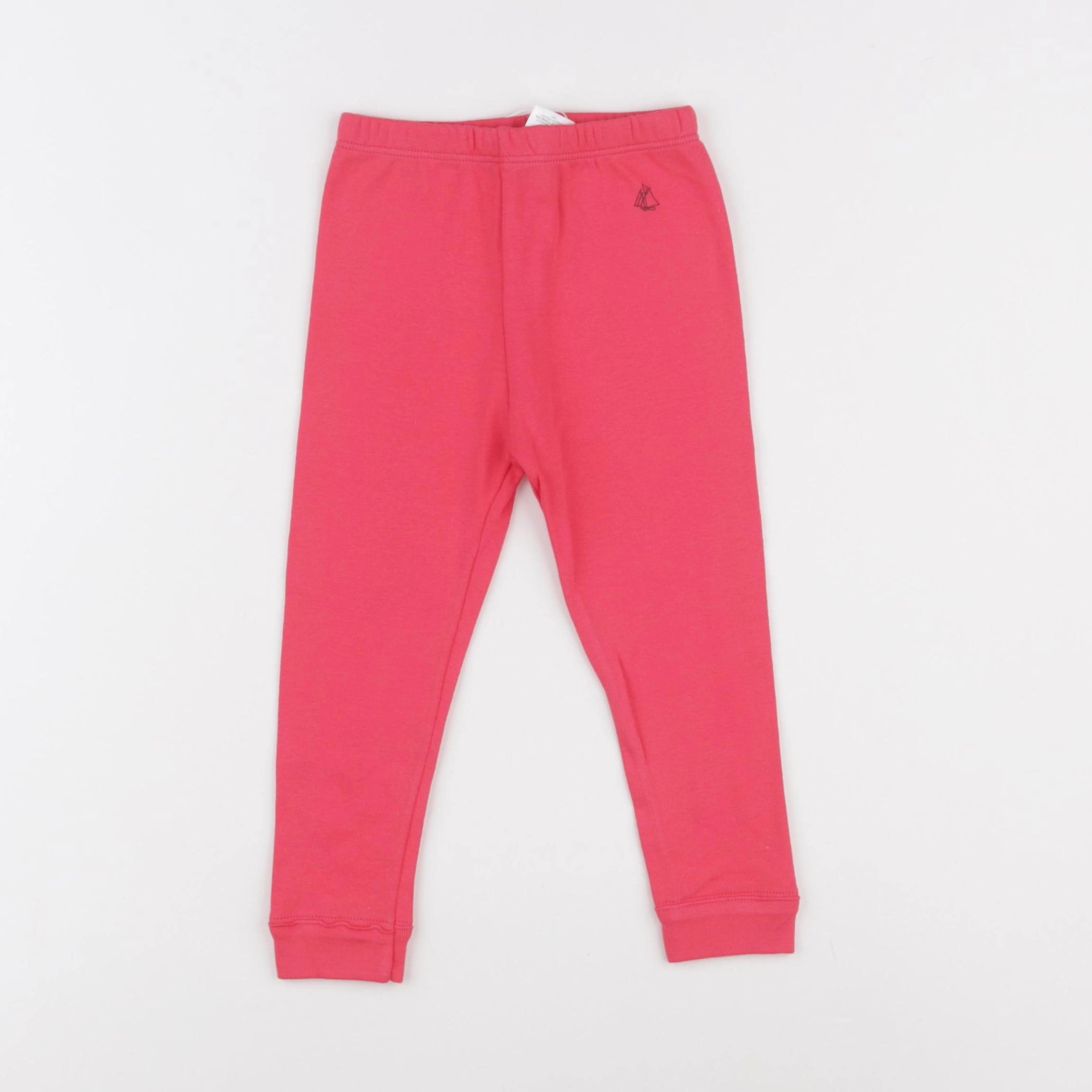 Petit Bateau - legging rose - 24 mois