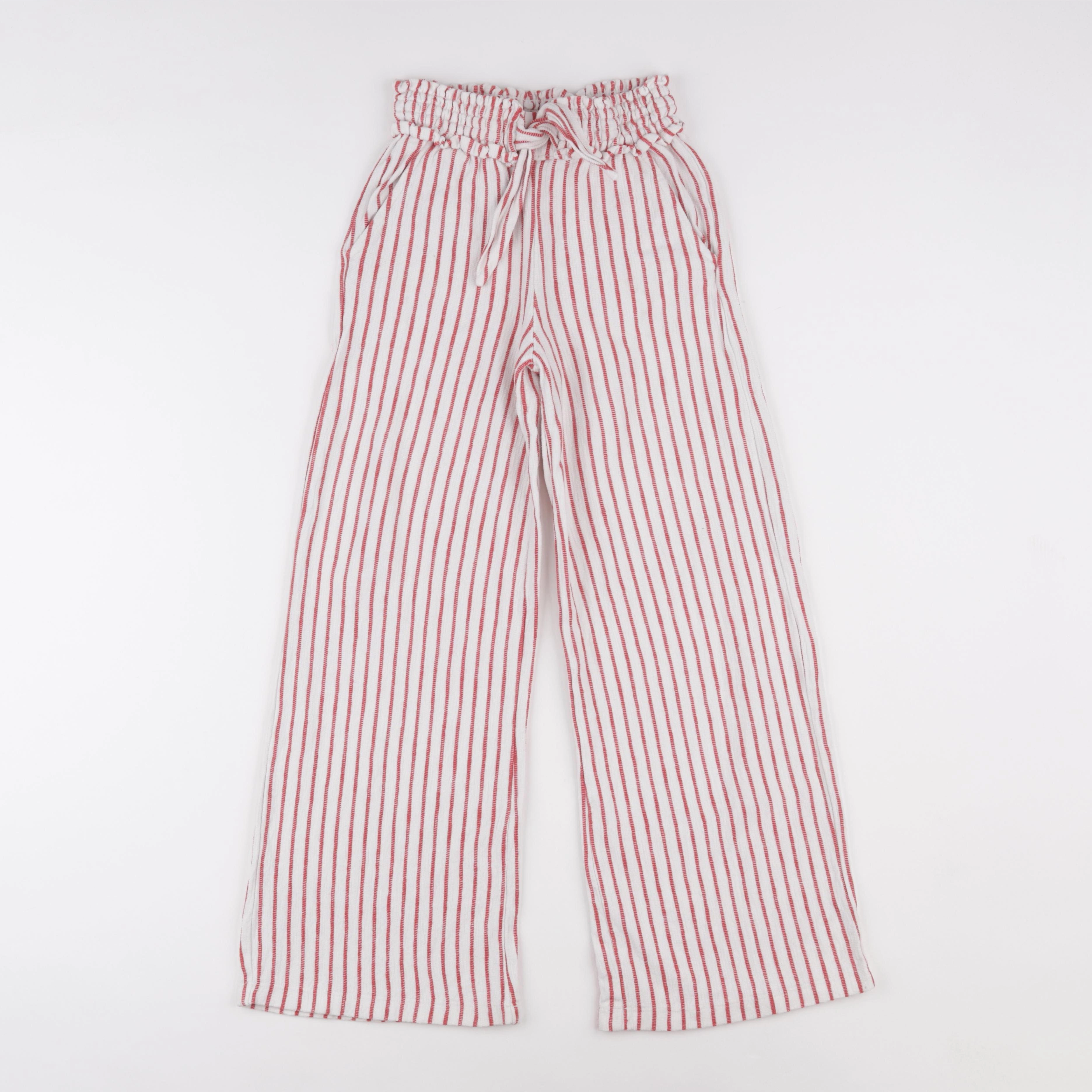 Vertbaudet - pantalon rouge - 9 ans