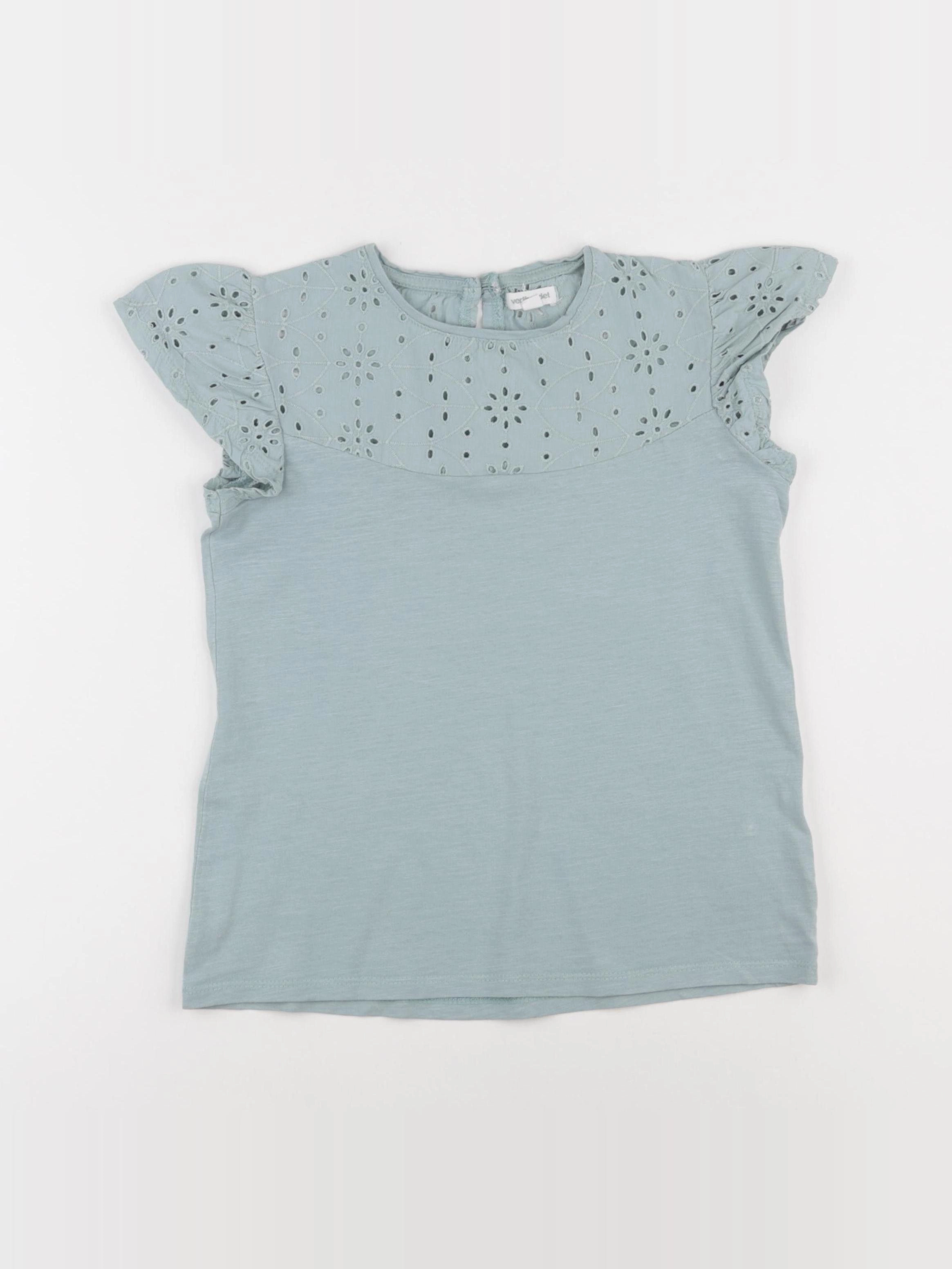 Vertbaudet - tee-shirt vert - 10 ans