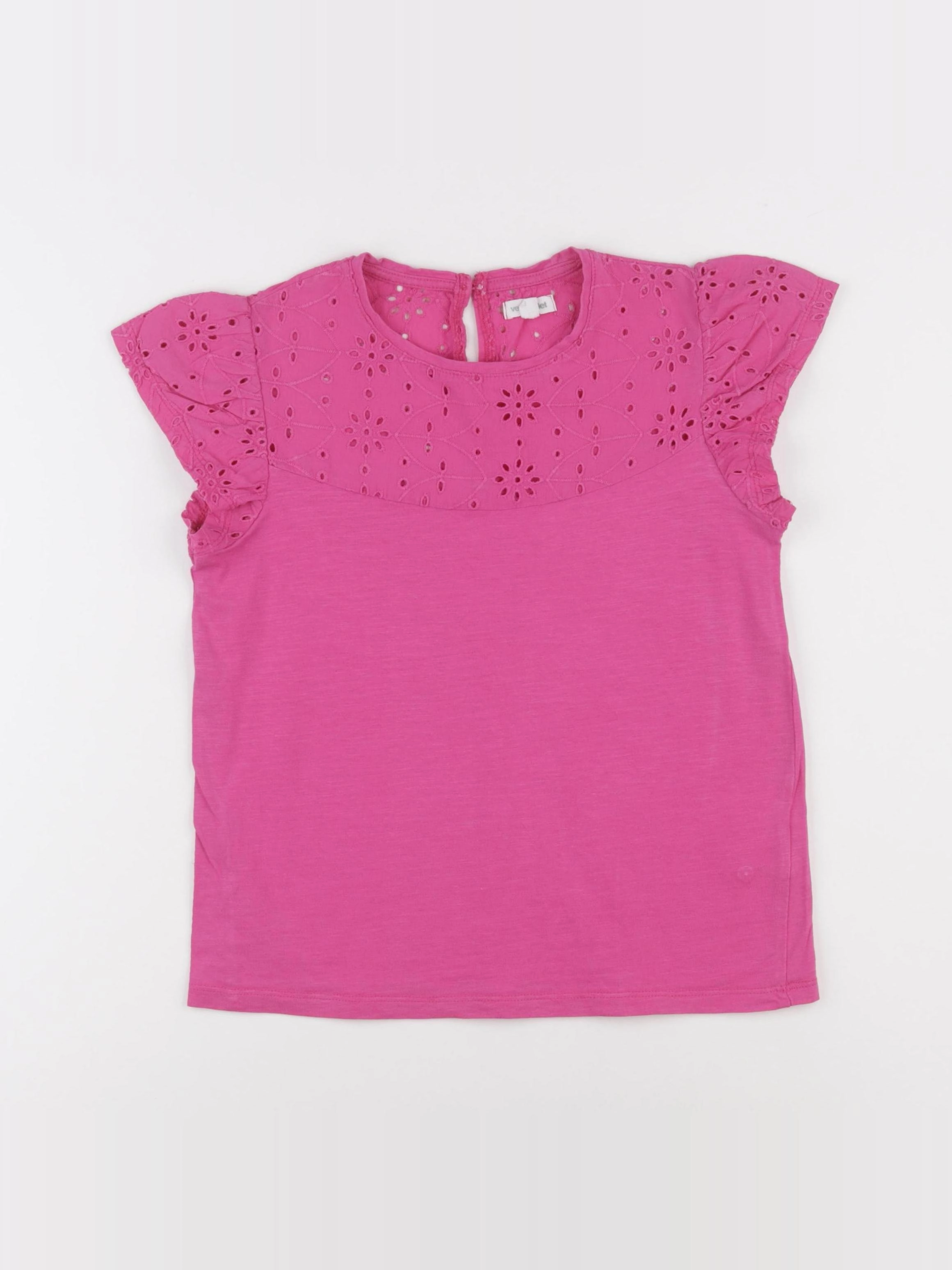 Vertbaudet - tee-shirt rose - 10 ans