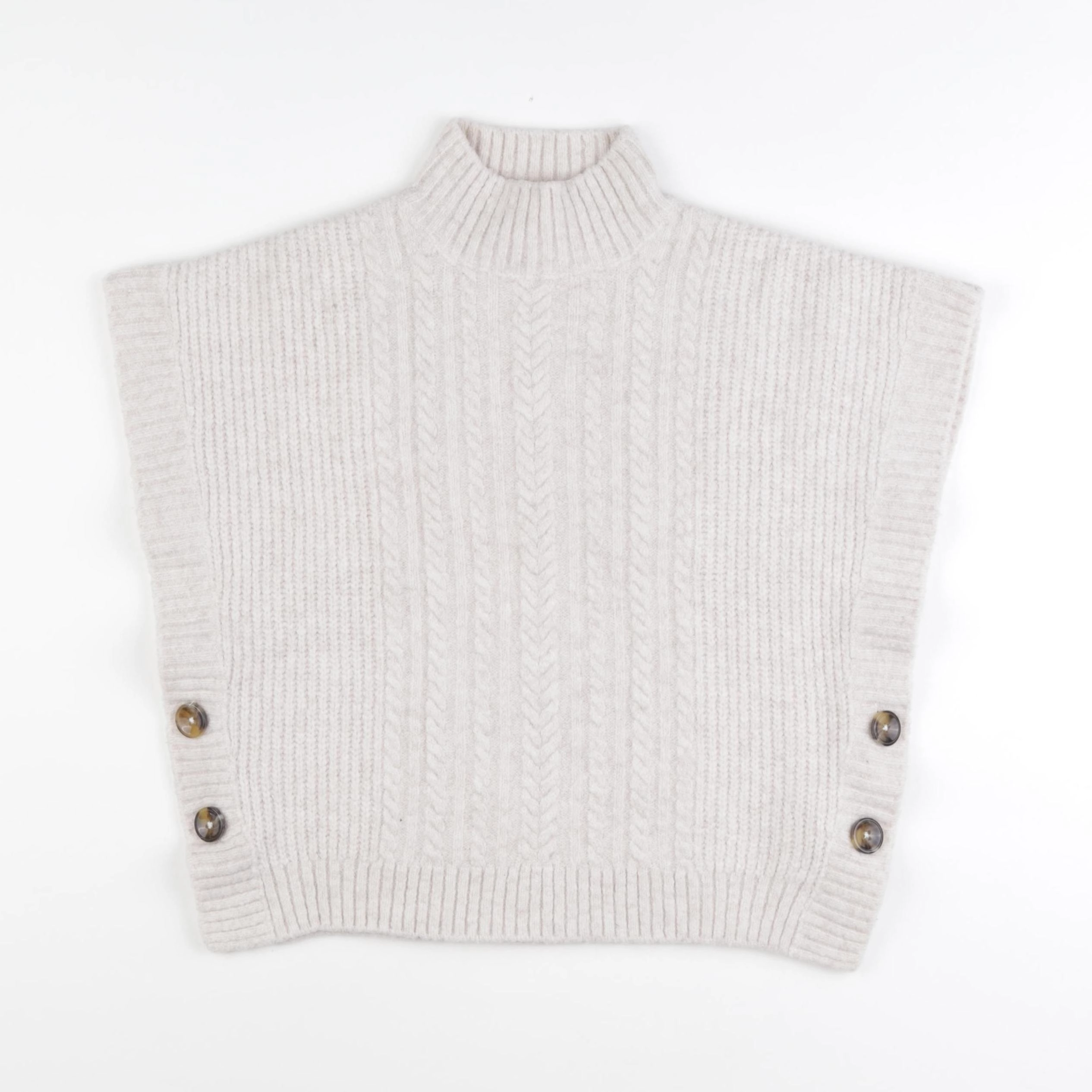 Monoprix - pull beige - 8 ans