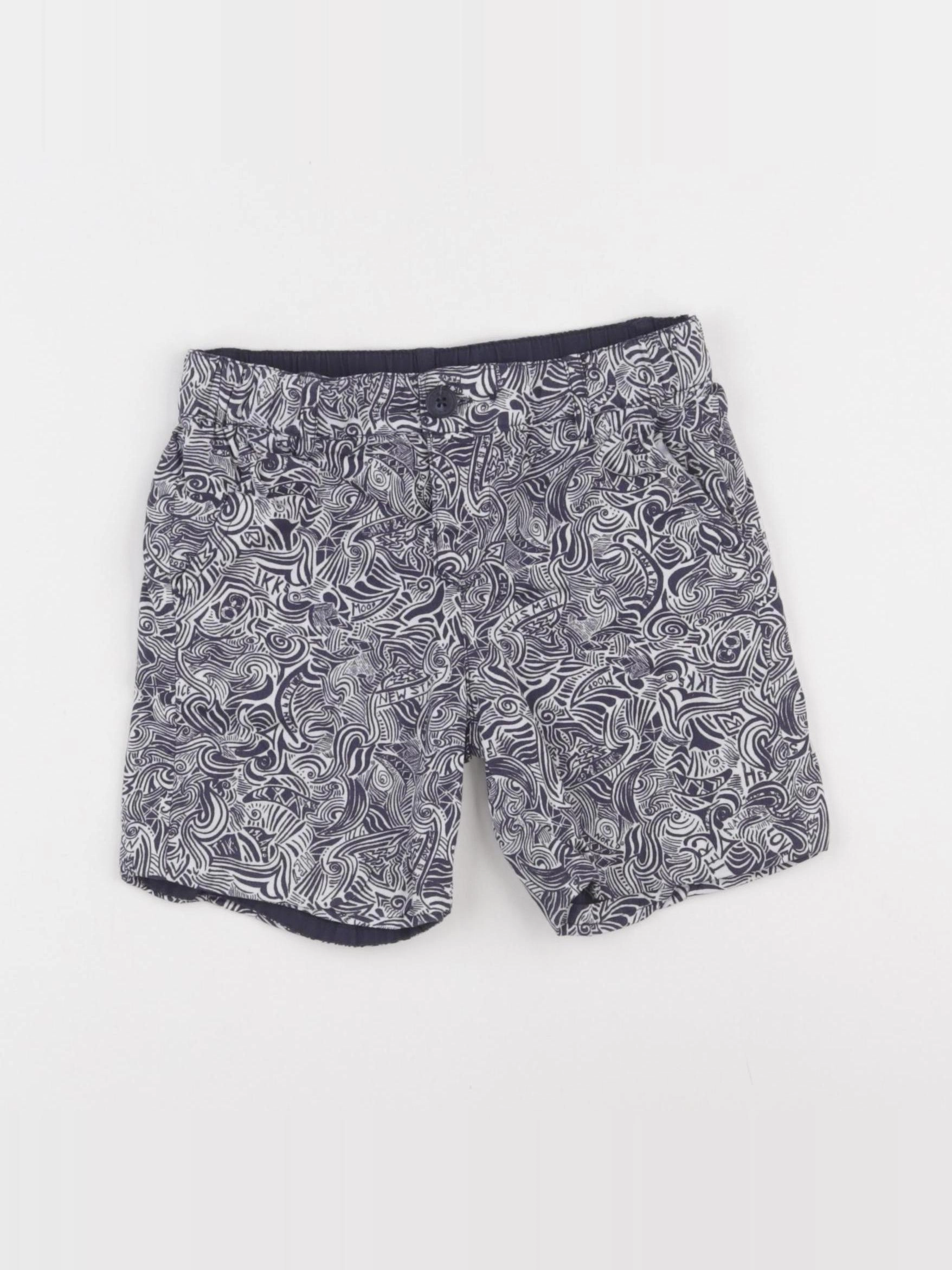 IKKS - short réversible bleu - 3 ans