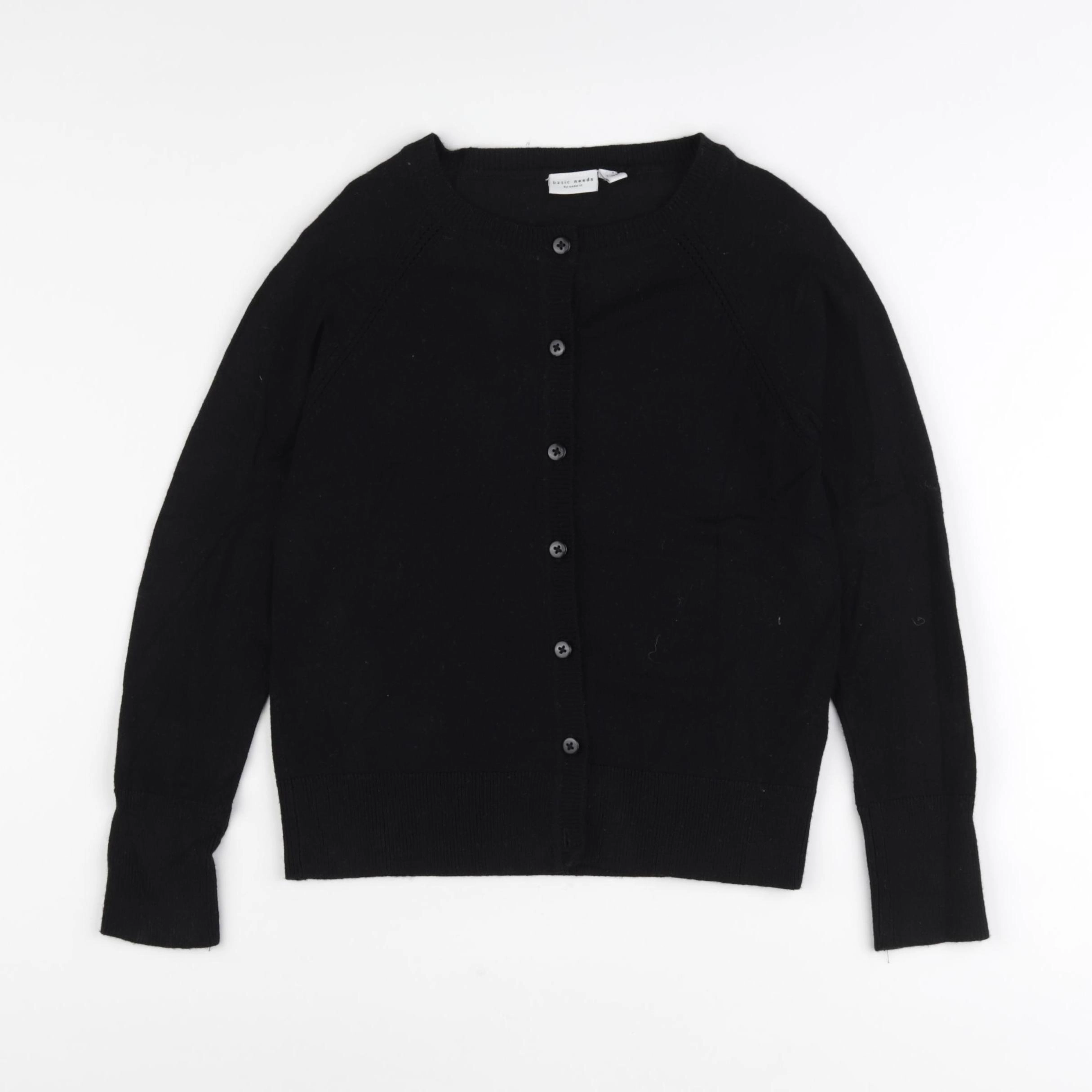 Name it - gilet noir - 7/8 ans