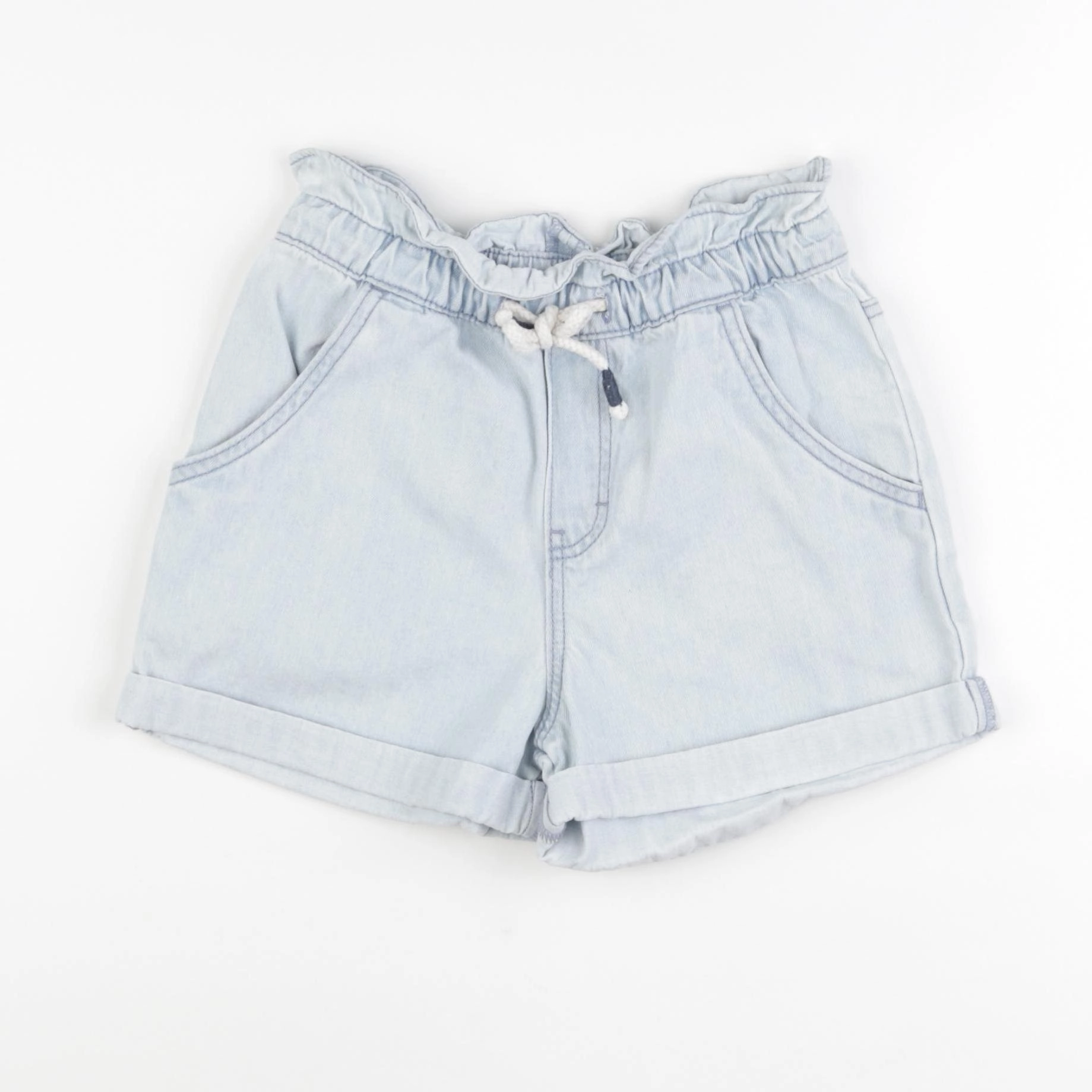 Monoprix - short bleu - 6 ans