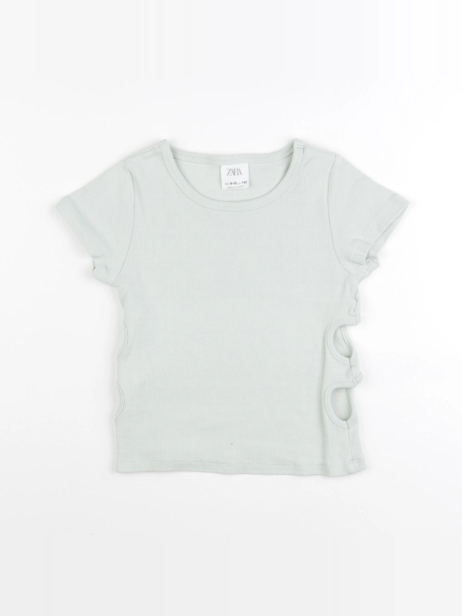 Zara - tee-shirt bleu - 9/10 ans