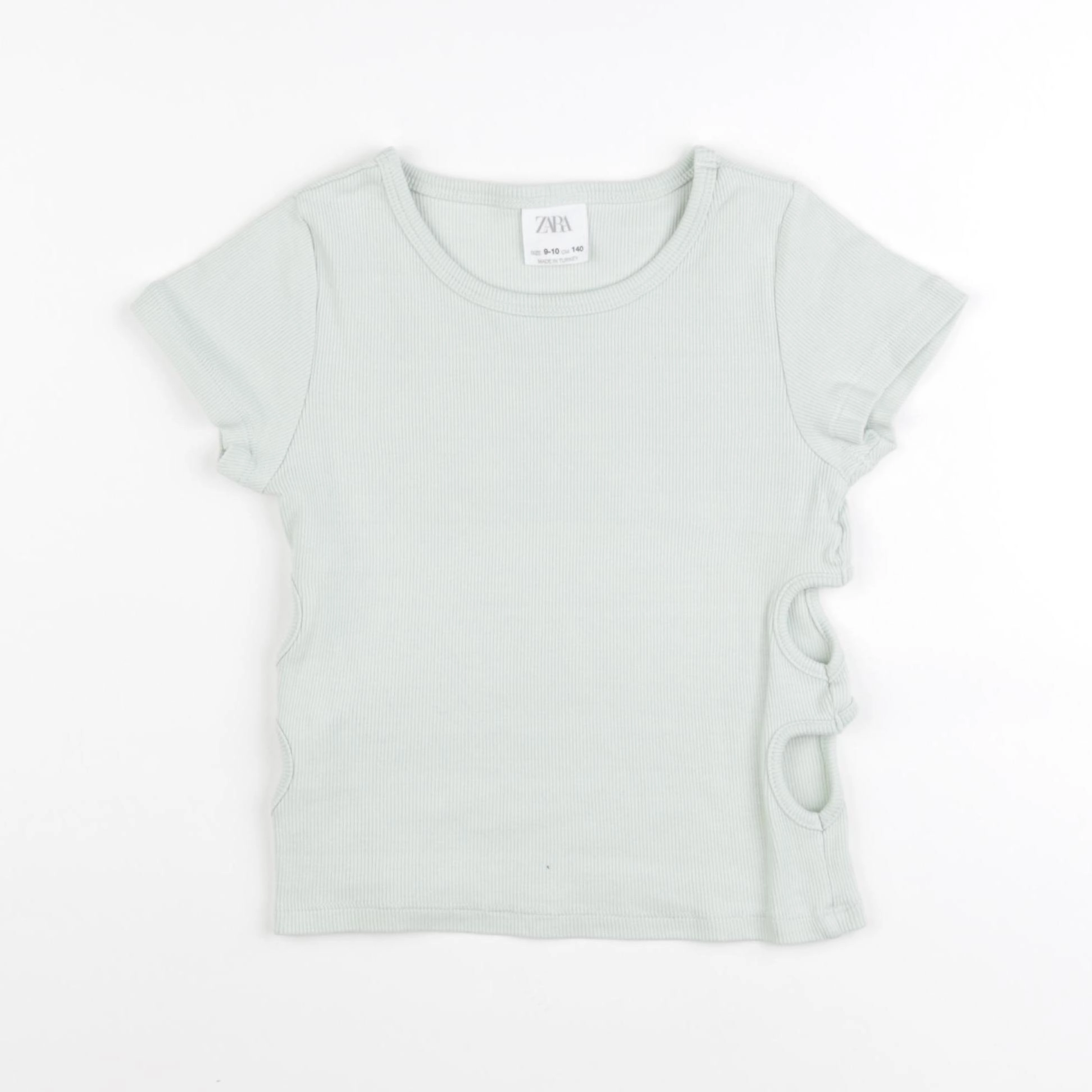 Zara - tee-shirt bleu - 9/10 ans