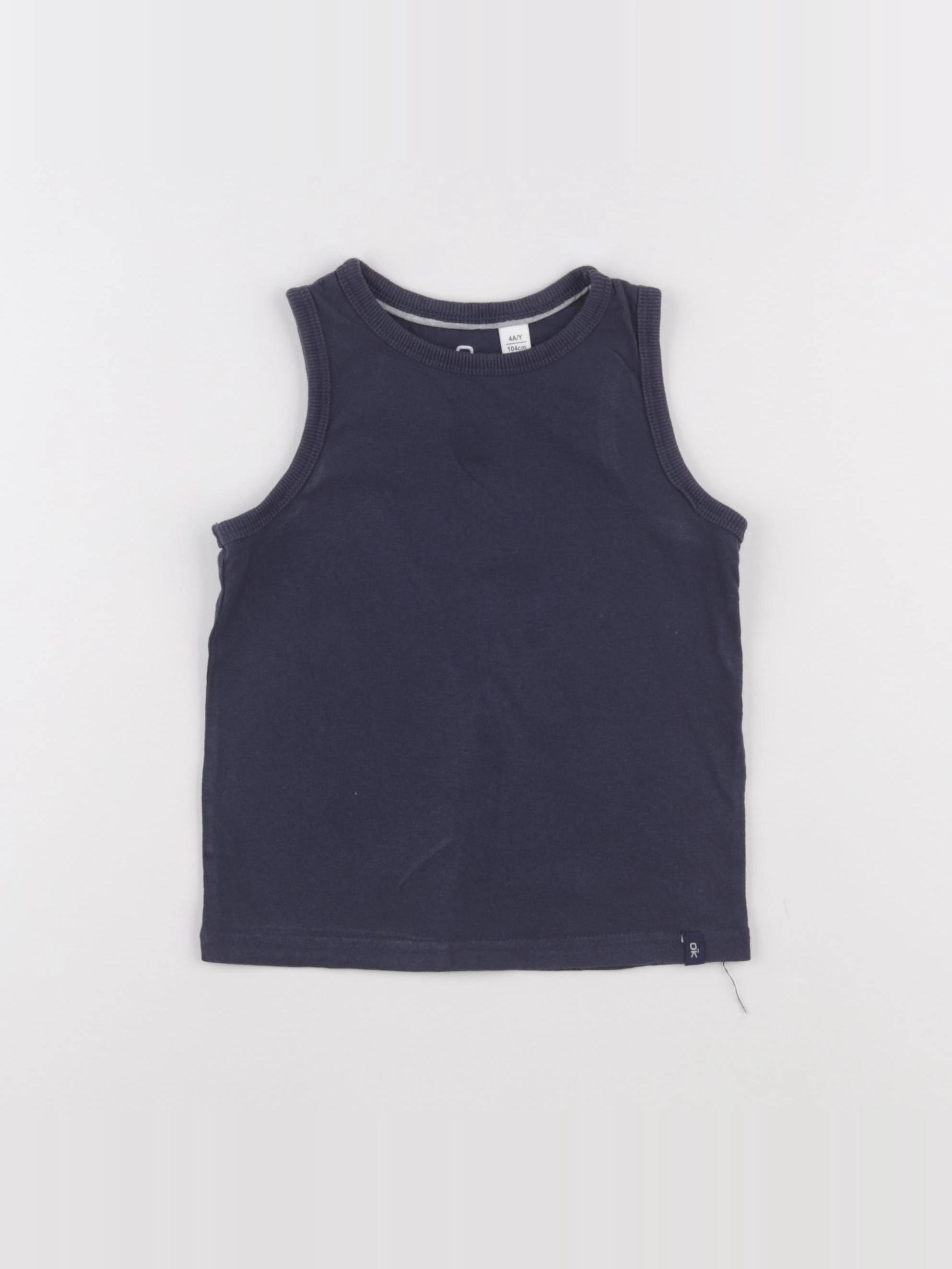Okaidi - débardeur bleu - 4 ans