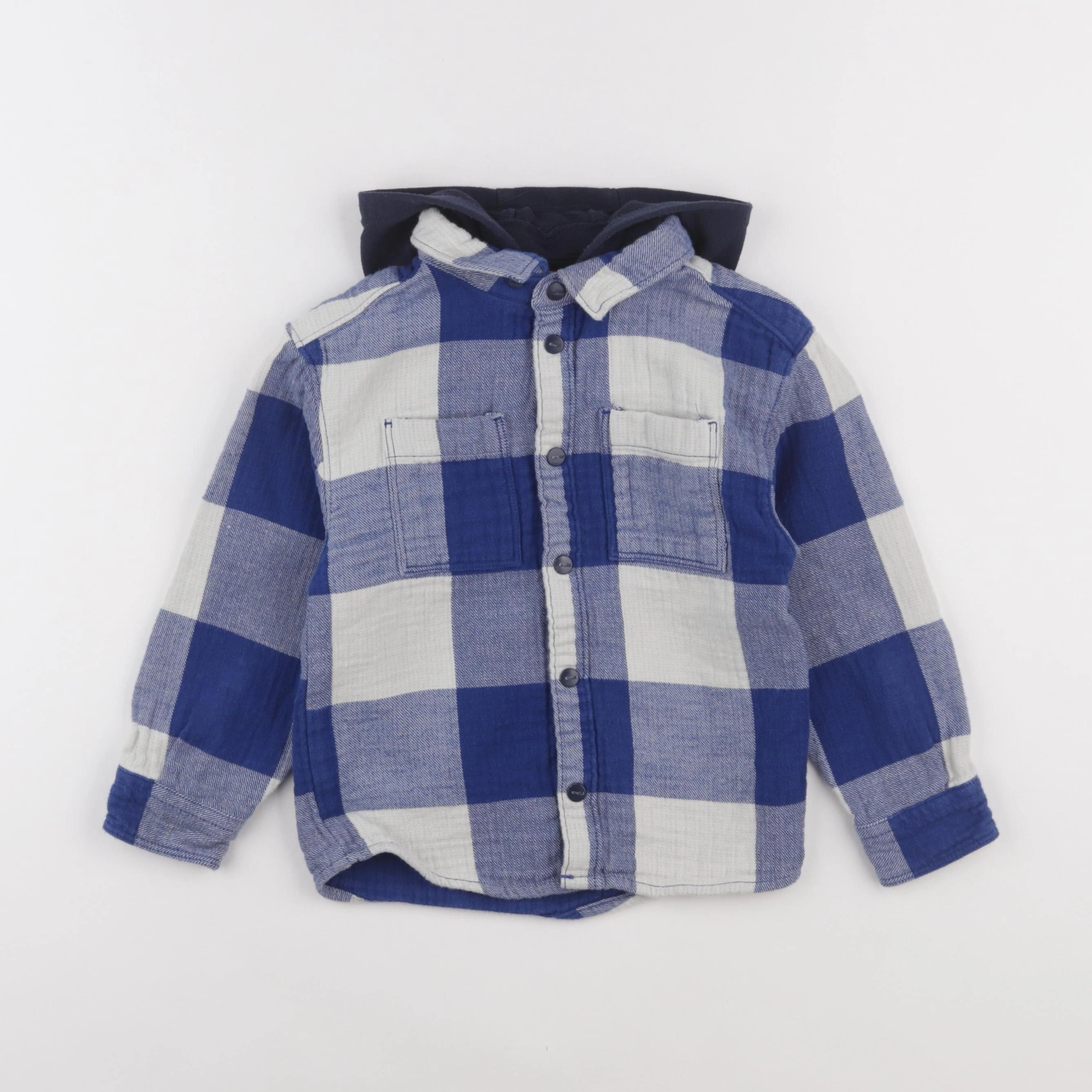 Okaidi - chemise bleu - 4 ans