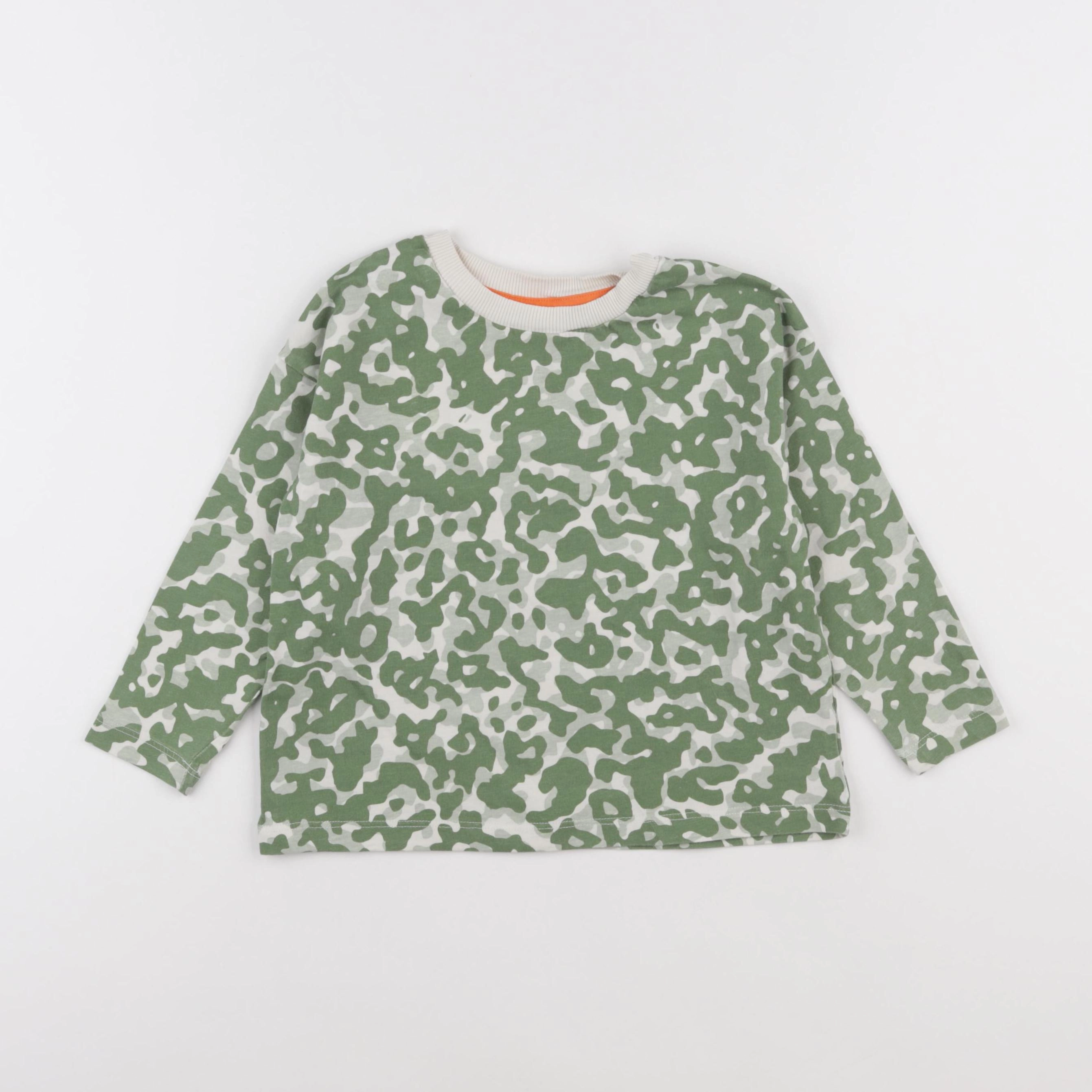 Monoprix - tee-shirt vert - 4 ans