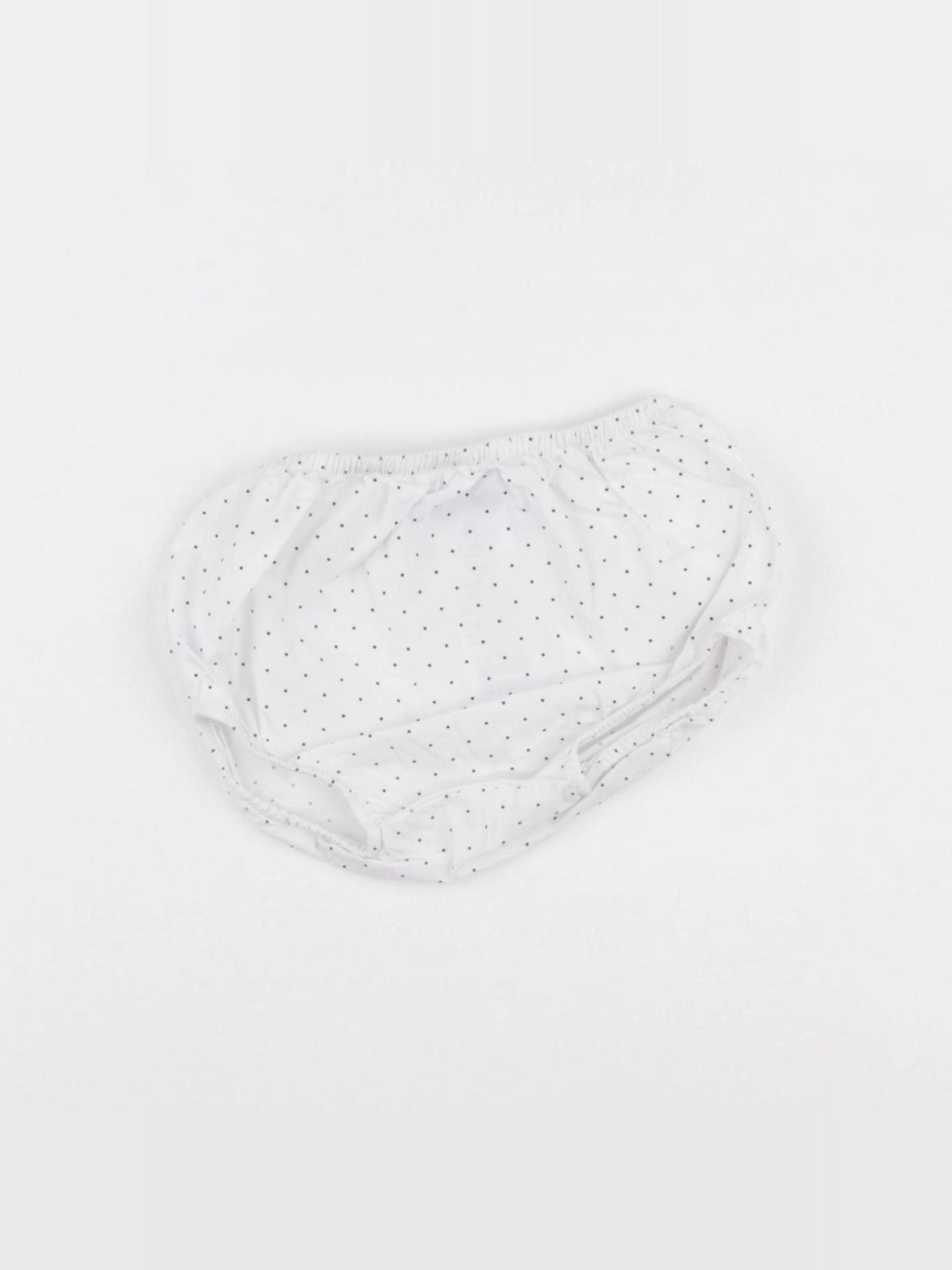Jacadi - bloomer blanc, bleu - 6 mois