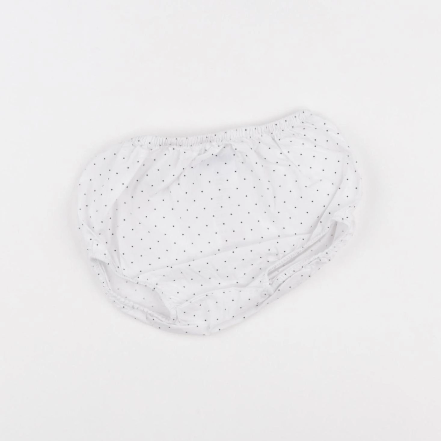 Jacadi - bloomer blanc, bleu - 6 mois