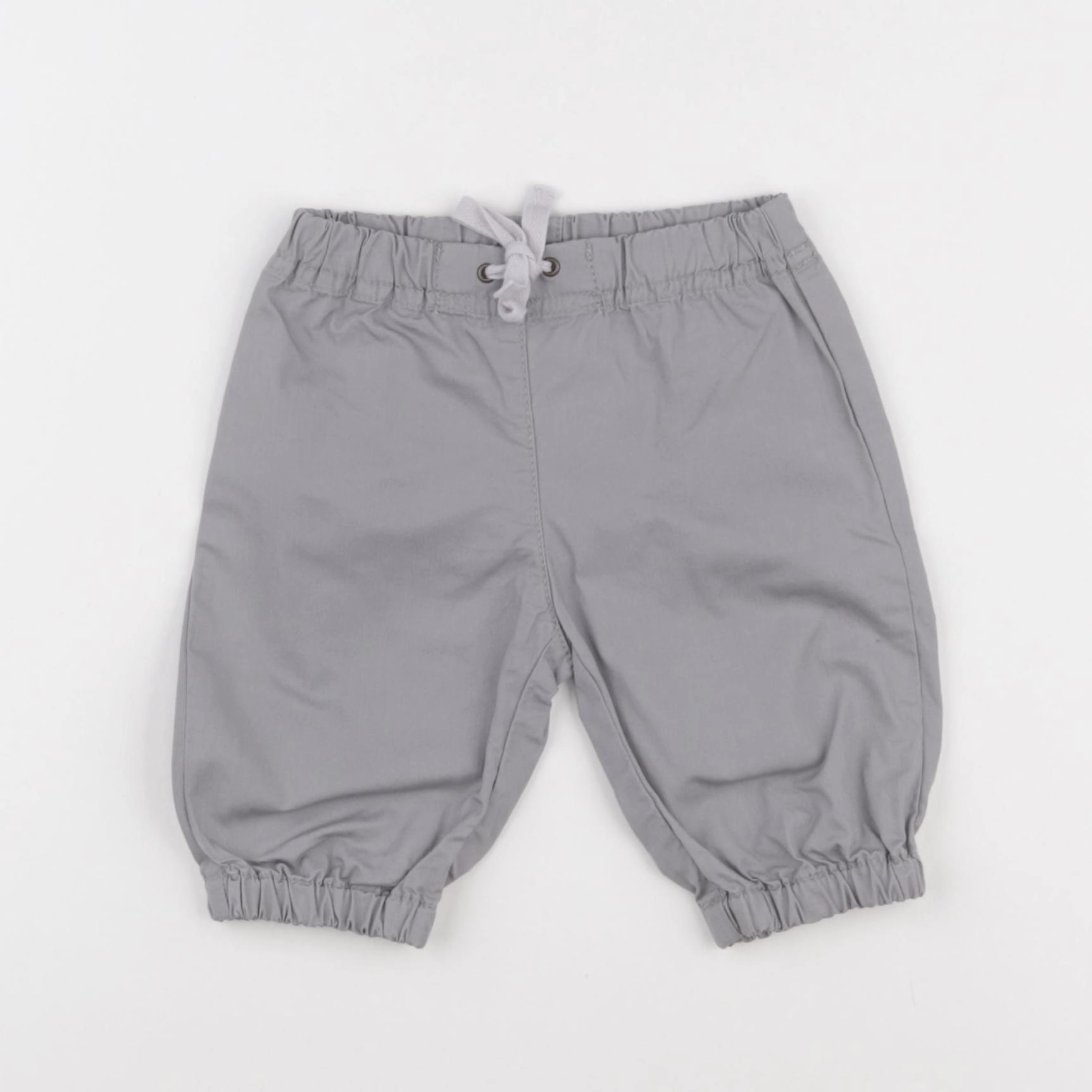 Petit Bateau - pantalon gris - 3 mois