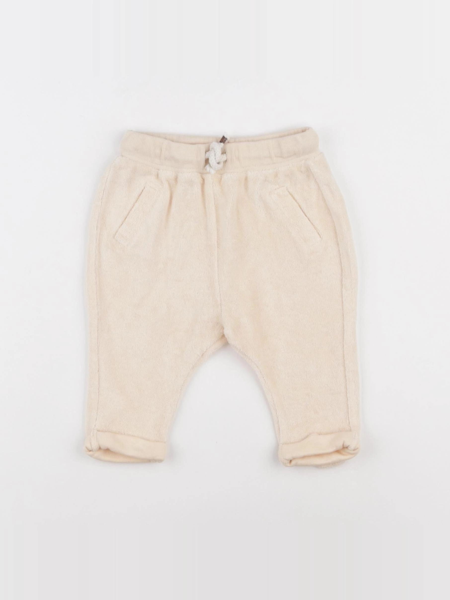 Emile et Ida - pantalon beige - 6 mois