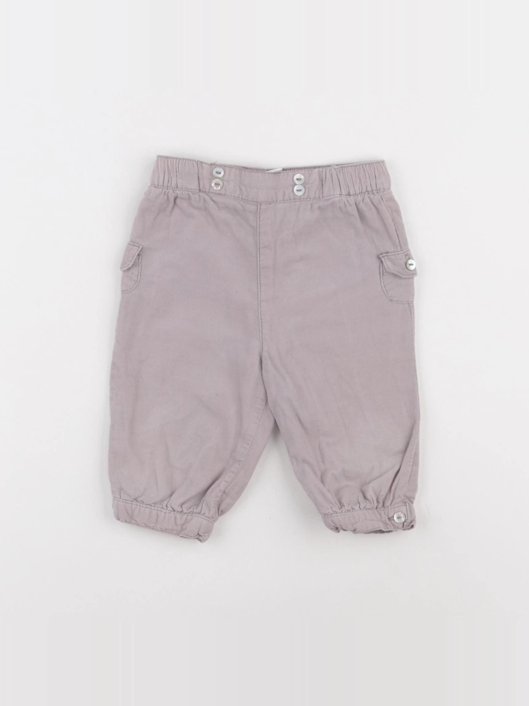Cyrillus - pantalon gris - 6 mois