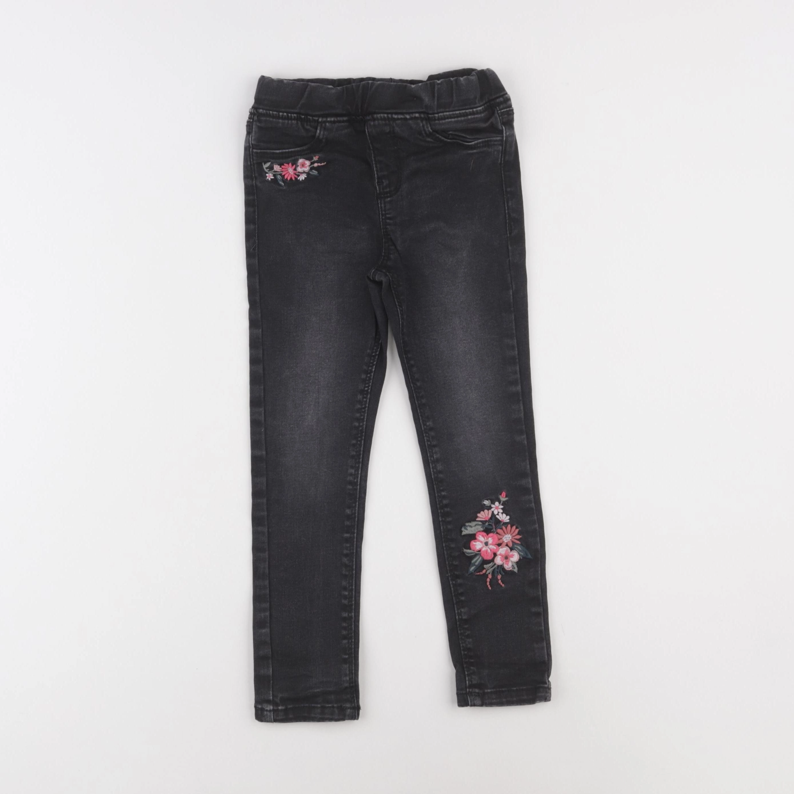 Vertbaudet - jegging noir - 4 ans