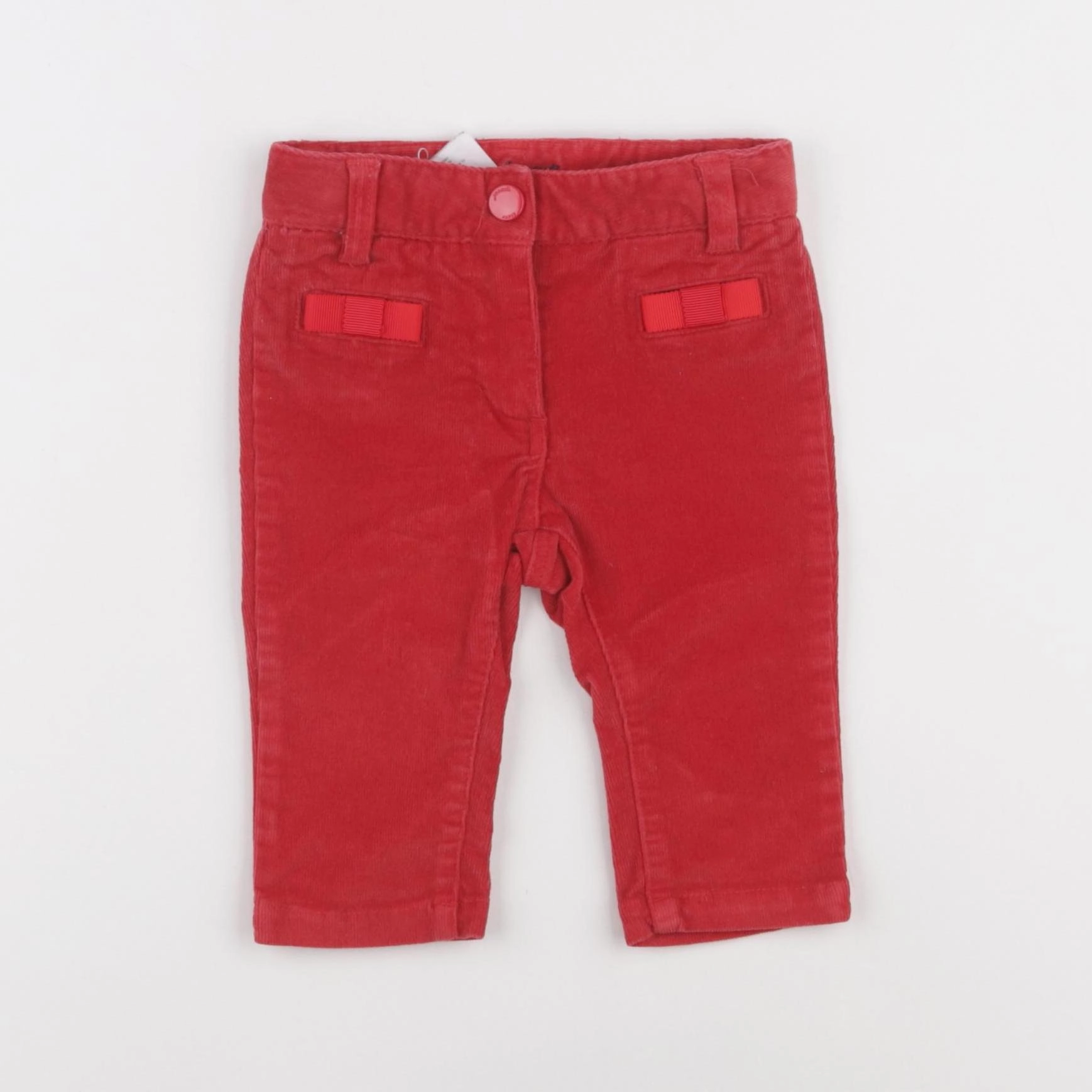 Jacadi - pantalon rouge - 6 mois