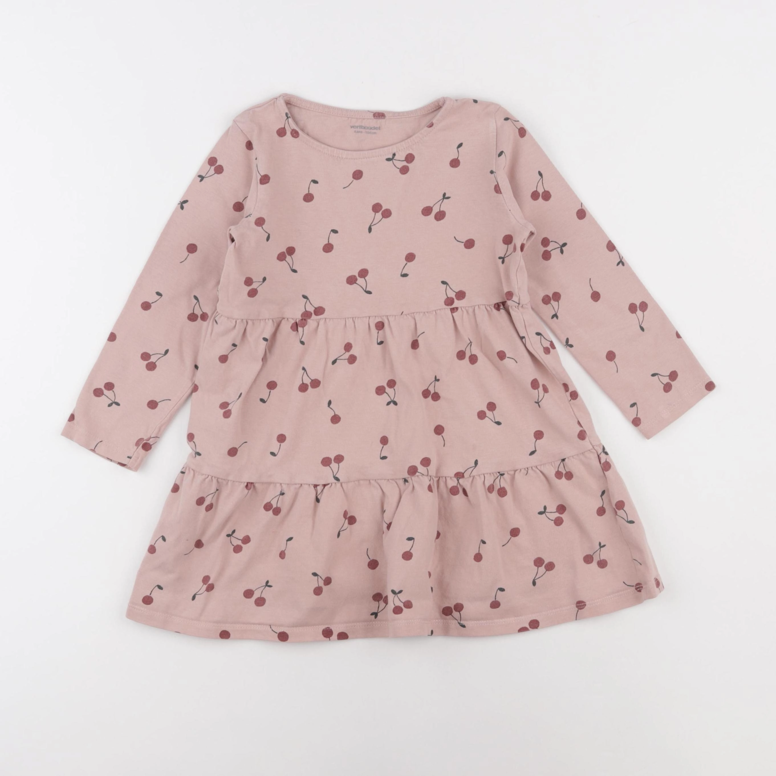 Vertbaudet - robe rose - 4 ans