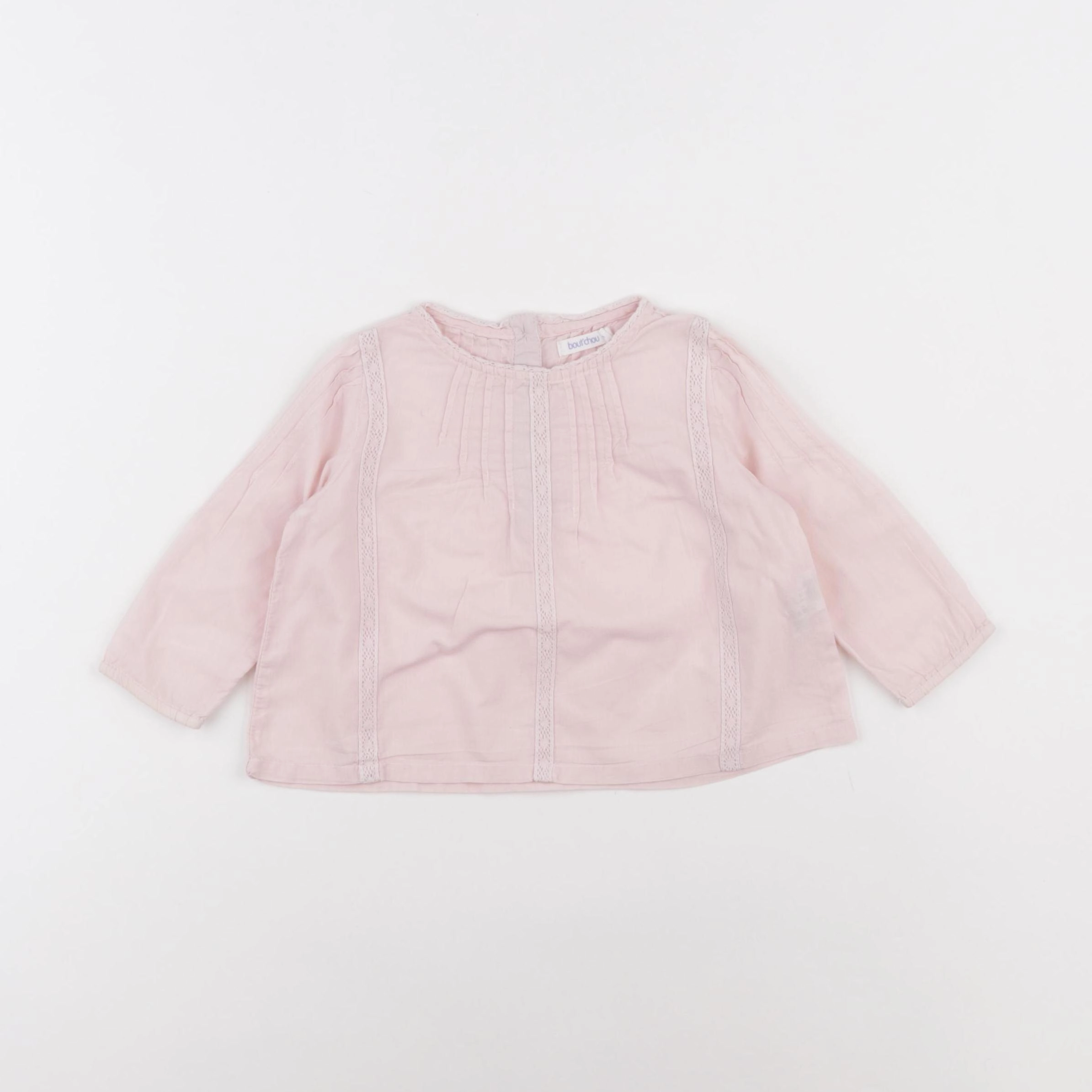 Boutchou - blouse rose - 6 mois
