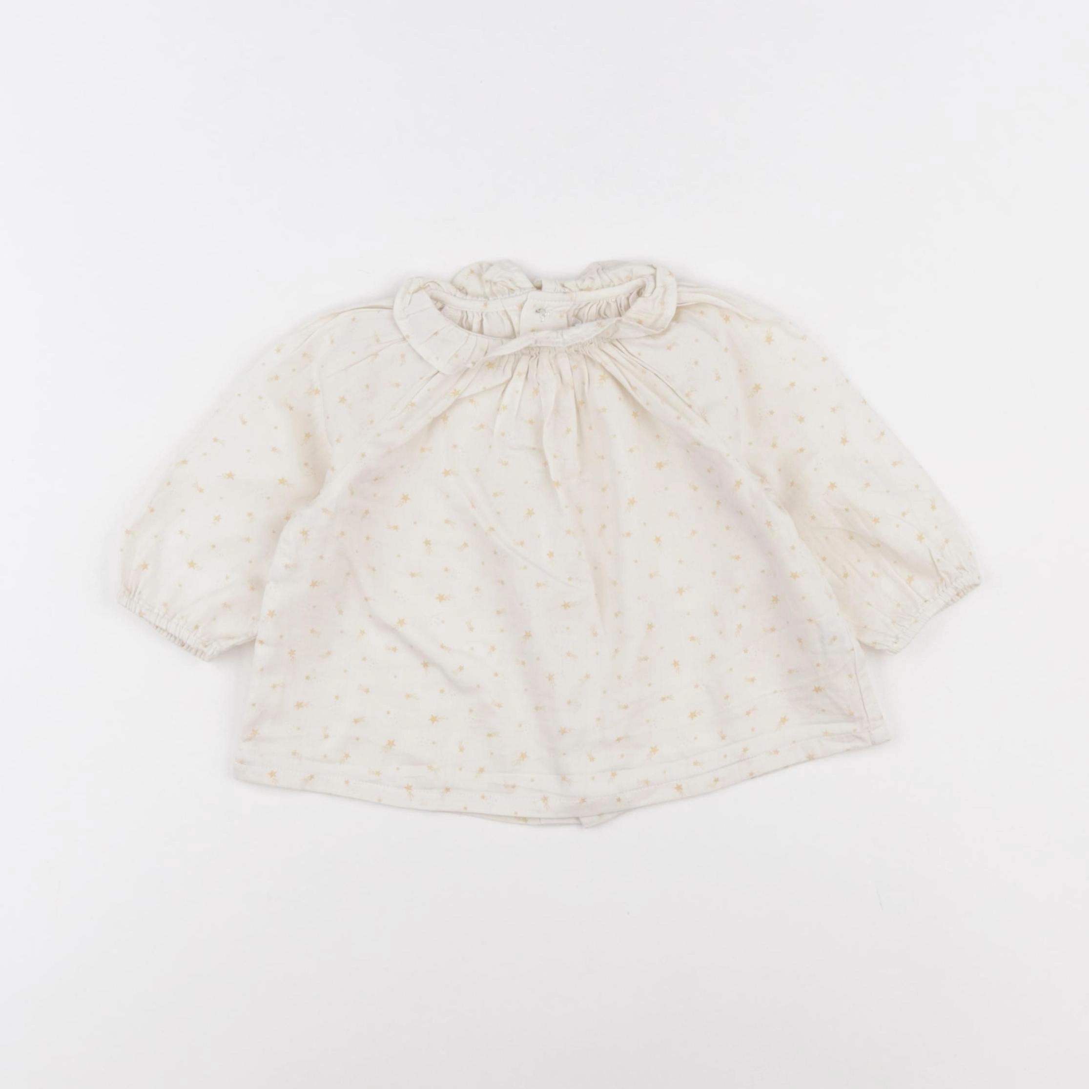 Boutchou - blouse jaune - 6 mois